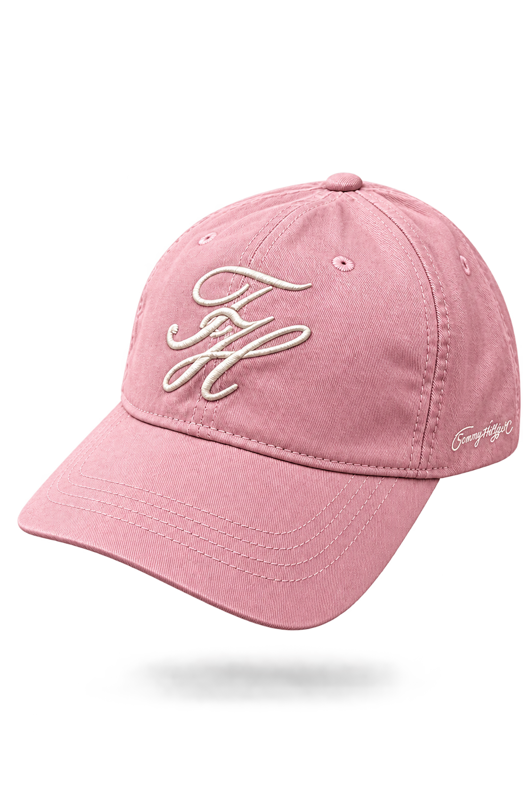 Tommy Hilfiger TH Embroidered Adjustable Baseball Cap ( Dust Pink )