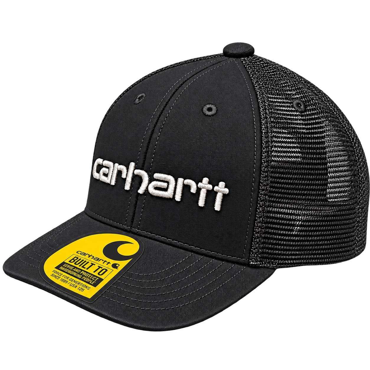 Carhartt Black Mesh trucker style