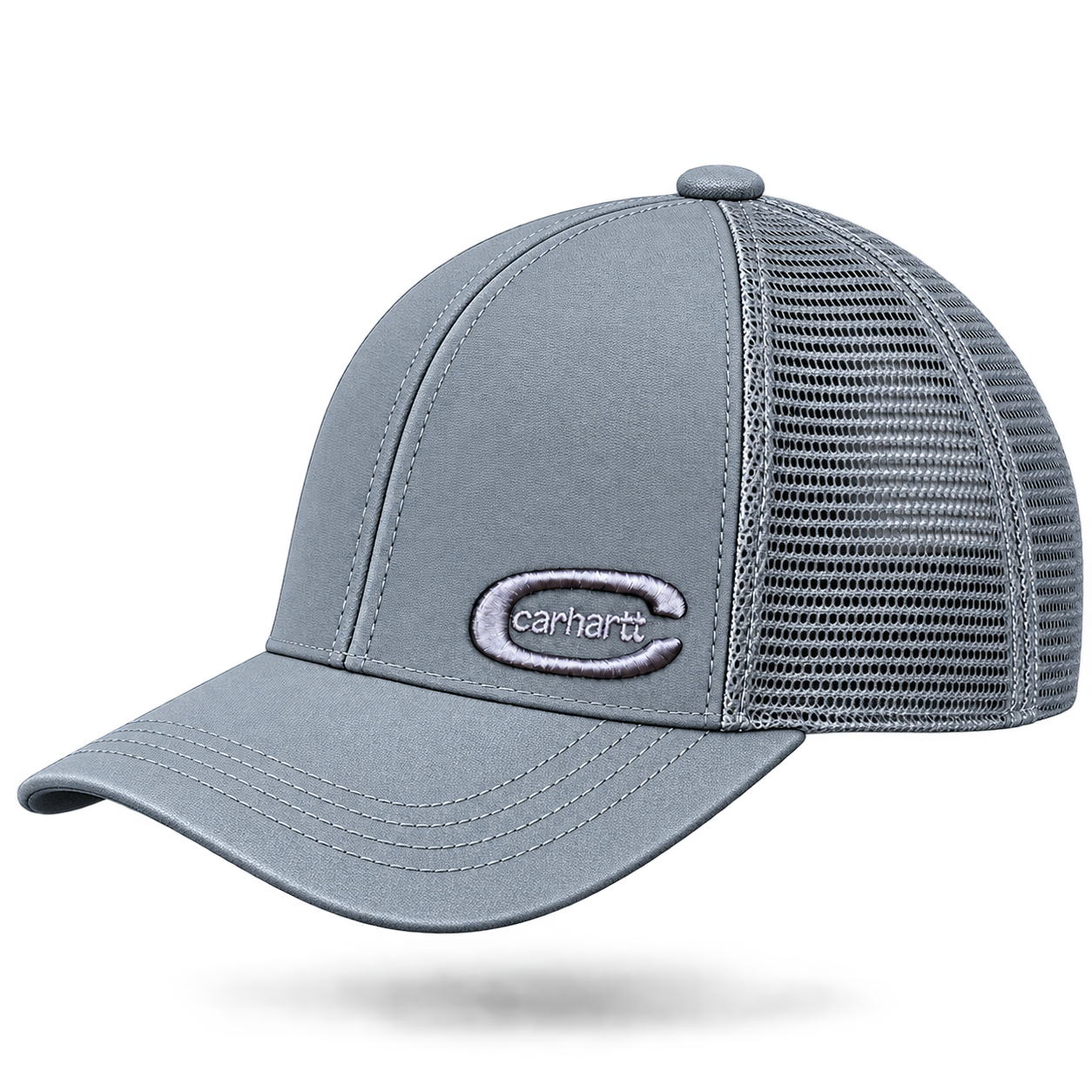 Carhartt Canvas Mesh-Back Snapback Cap (Embossed)