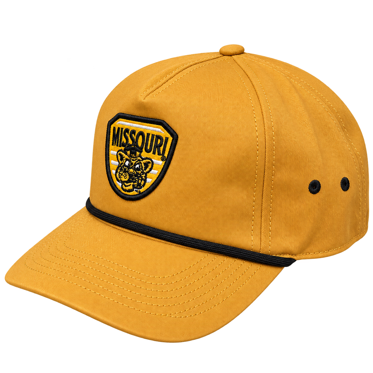 Missouri Tigers Mustard Rope Baseball Cap – Premium Vintage Sports Streetwear