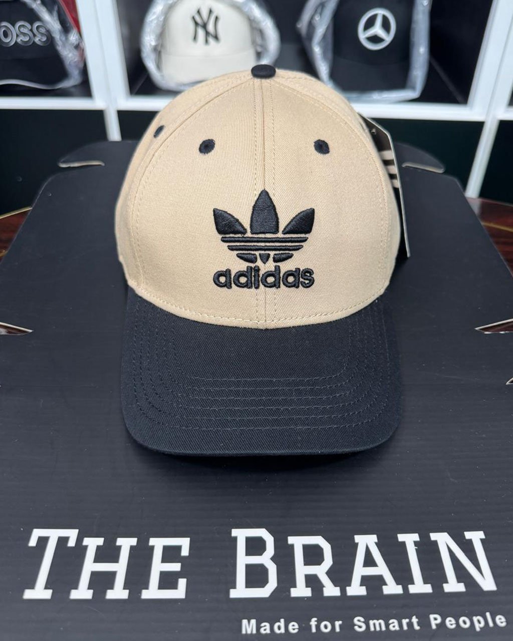 Adidas Contrast (Cream & Black) view 4