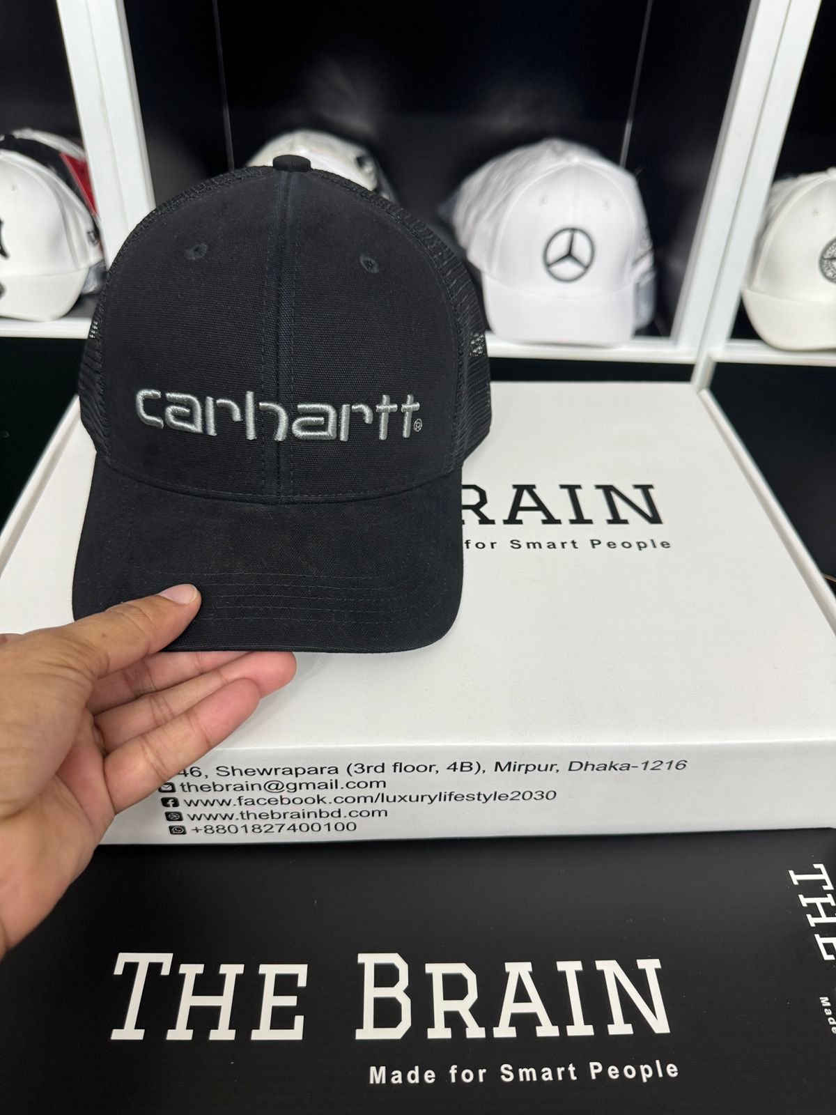 Carhartt Black Mesh trucker style view 4