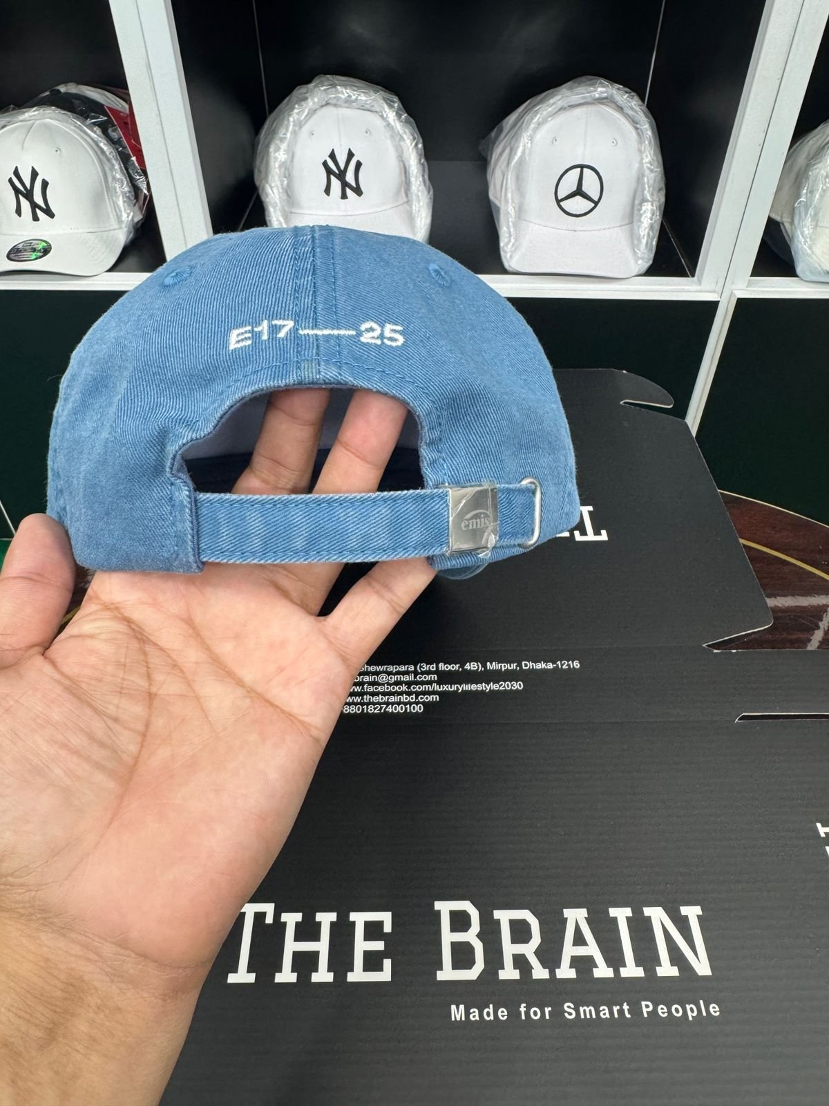 Emis Denim Blue view 3