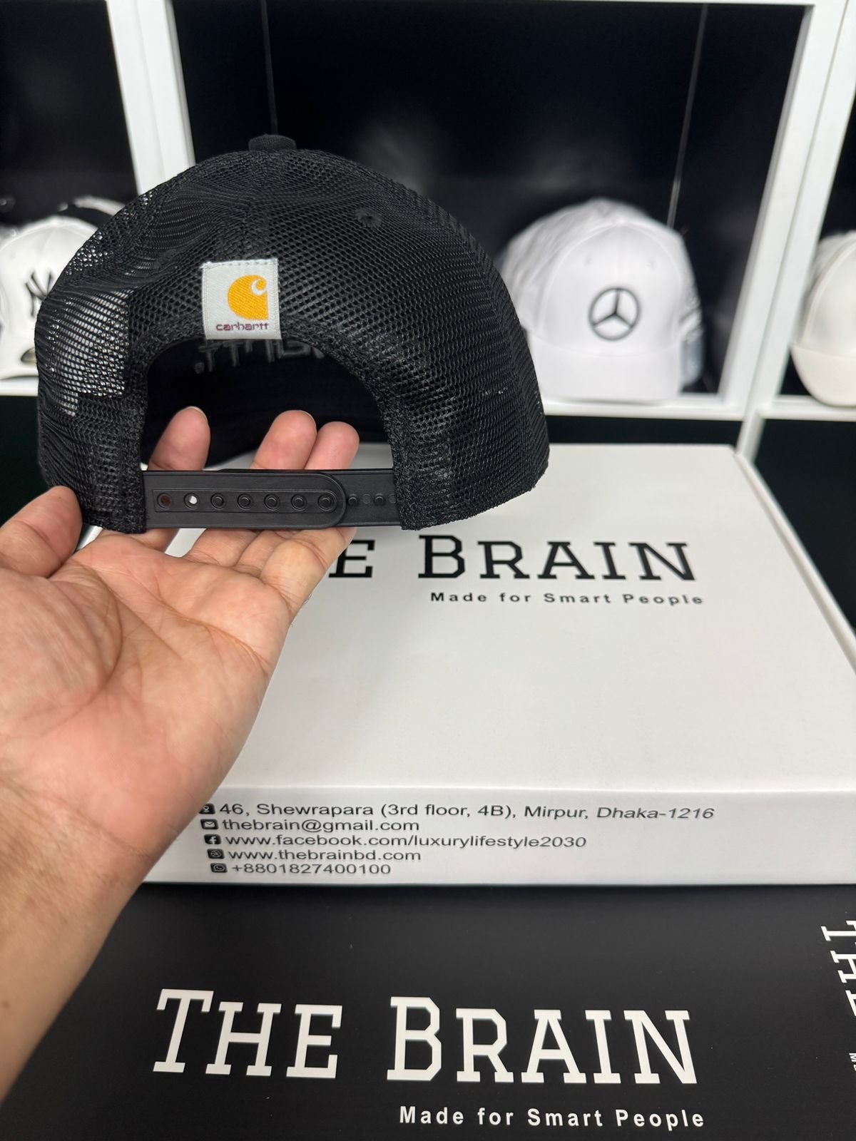 Carhartt Black Mesh trucker style view 2