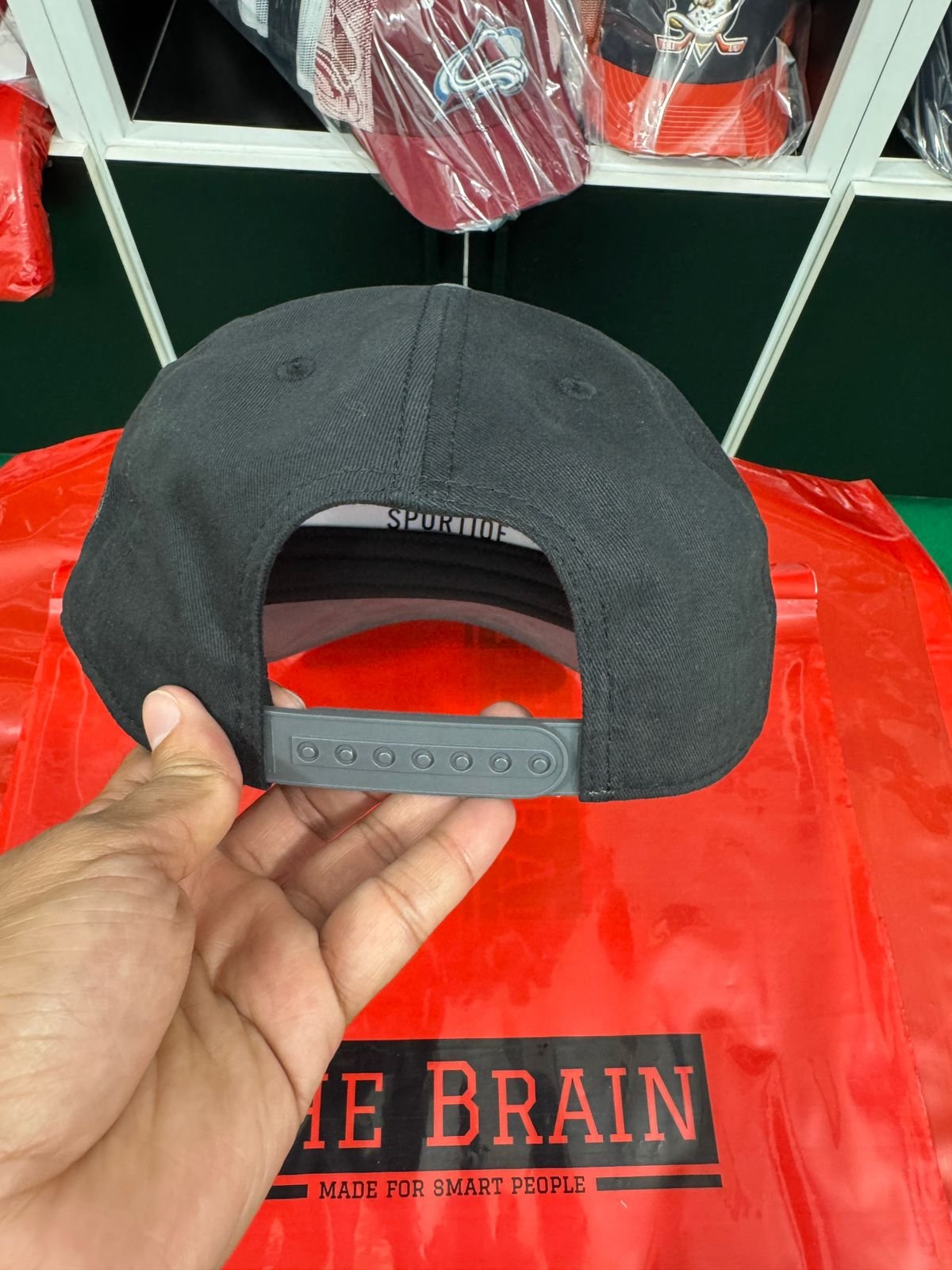 Death Wish Coffee Embroidered Cap (Black/Grey) view 4