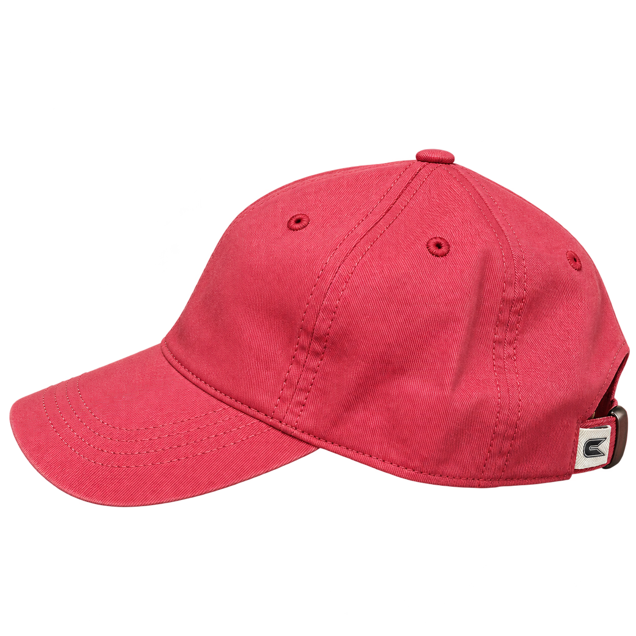 Colosseum Classic Plain Rose Red Baseball Cap view 2