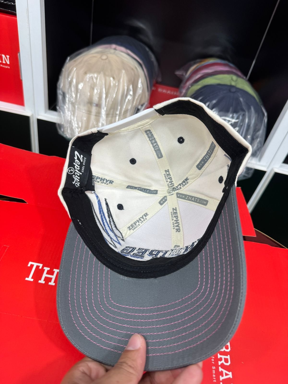 Zephyr “Winnipeg” Embroidered Snapback Cap view 4