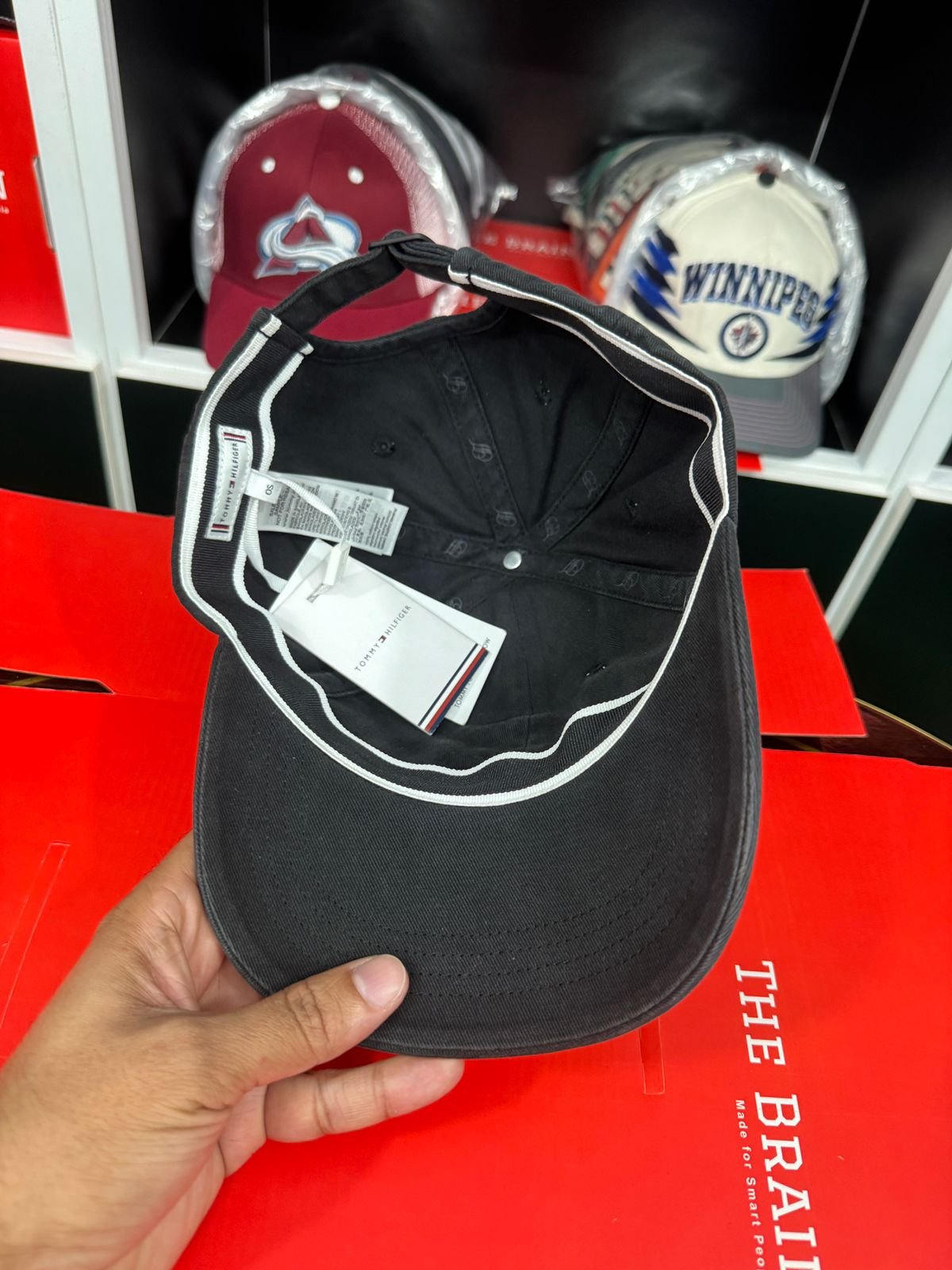 Tommy Hilfiger TH Monogram Adjustable Baseball Cap view 3