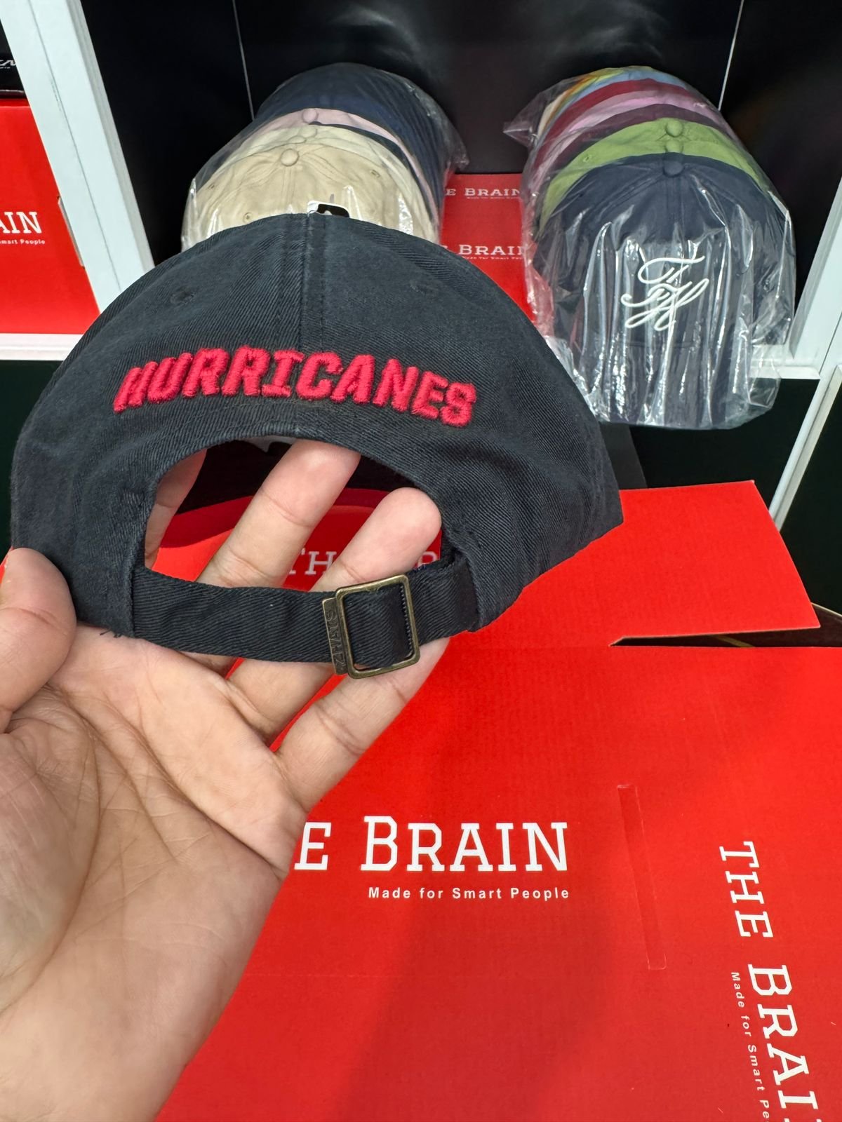 Carolina Hurricanes Logo Adjustable Baseball Cap (Trucker Style) view 4