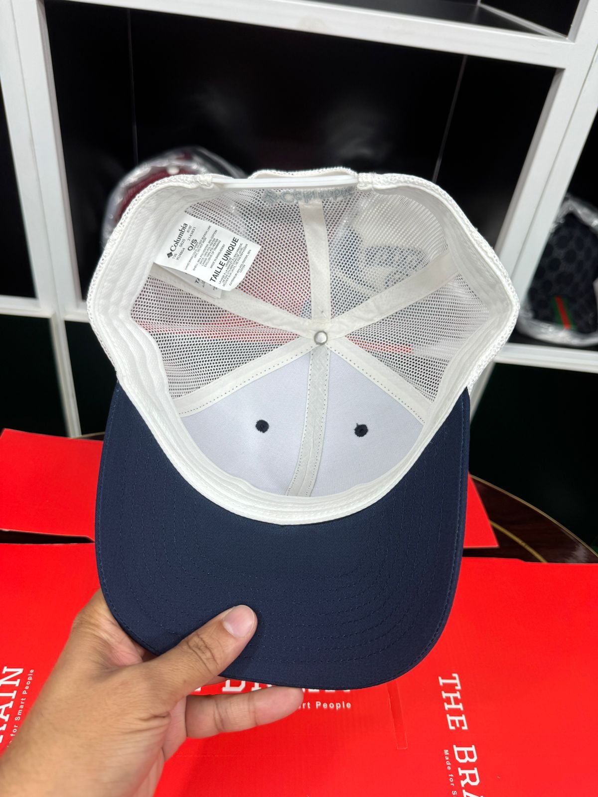 Columbia Mesh-Back Logo Cap (Snapback)