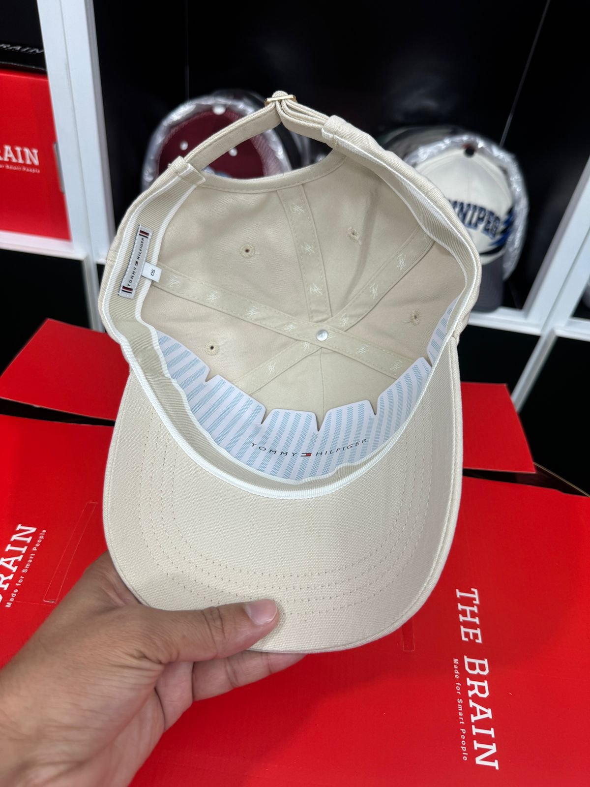 Tommy Hilfiger Embroidered Monogram Adjustable Baseball Cap view 3