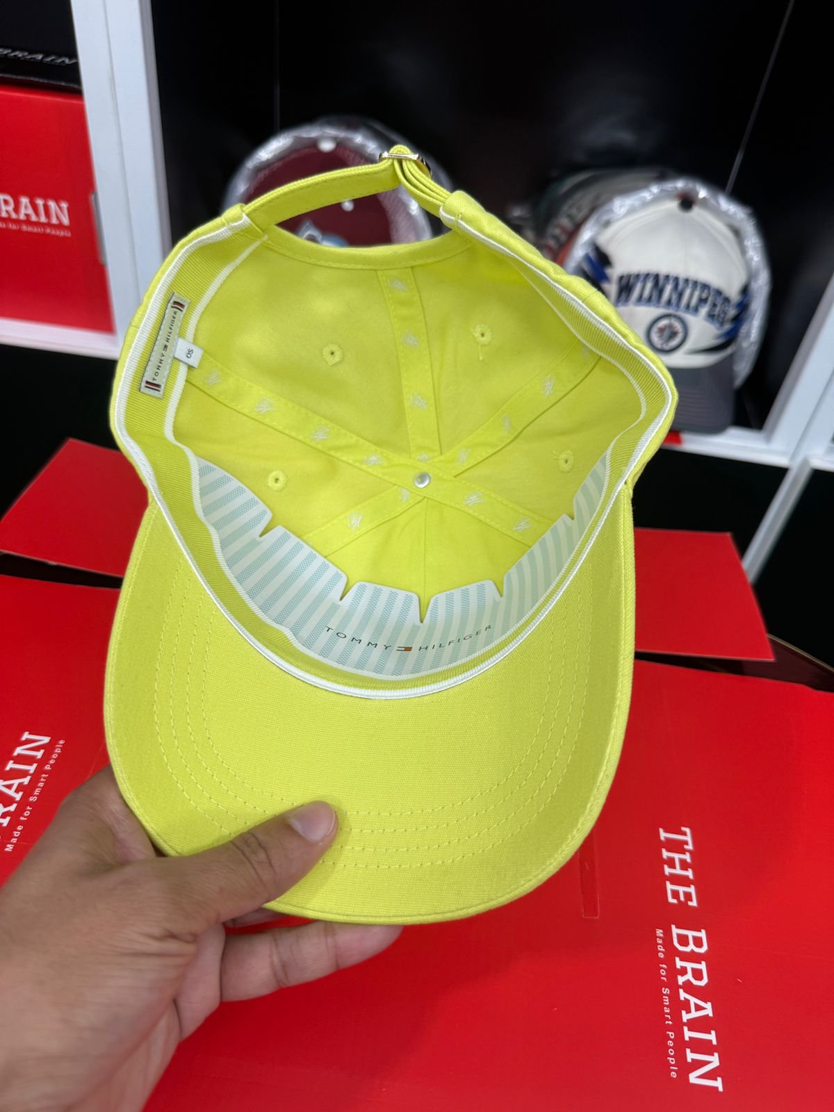 Tommy Hilfiger “TH” Embroidered Baseball Cap (Adjustable Strapback) view 4