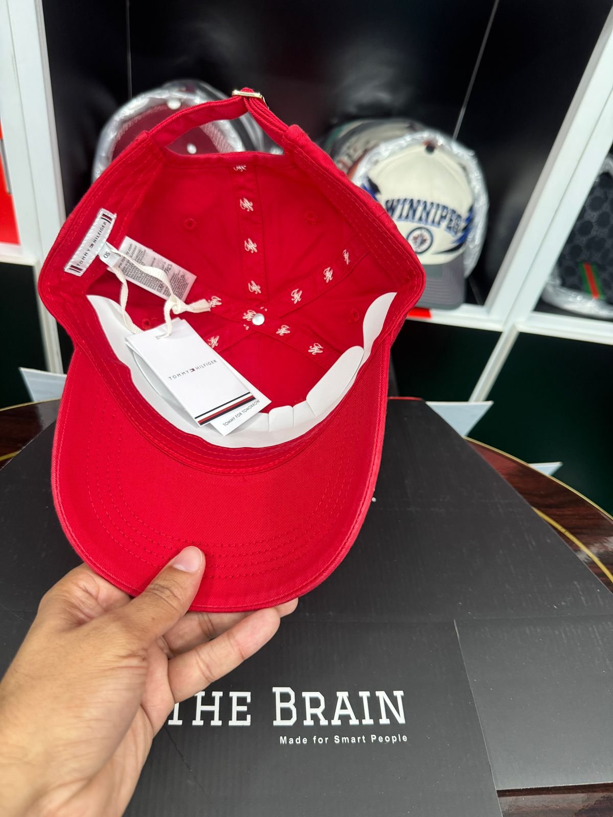 Tommy Hilfiger TH Embroidered Strapback Baseball Cap view 4