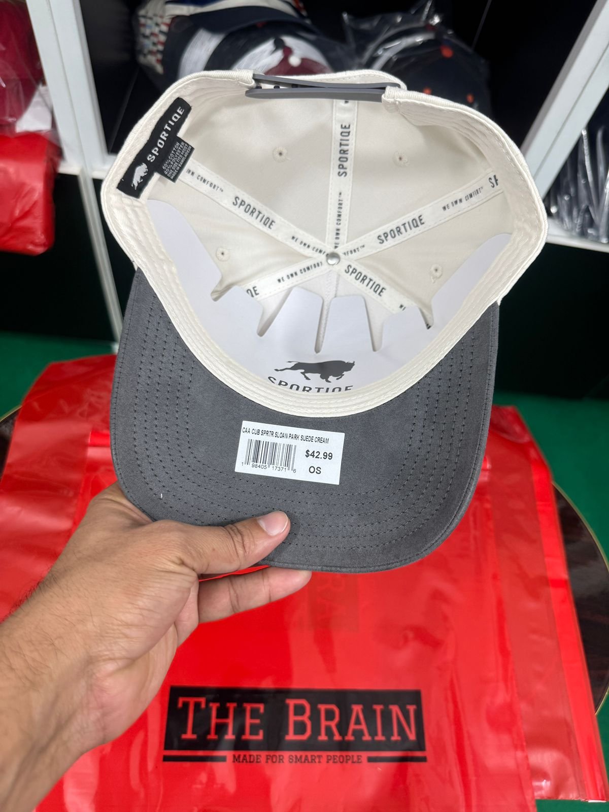 Sloan Park Two-Tone Curved Brim Cap view 2