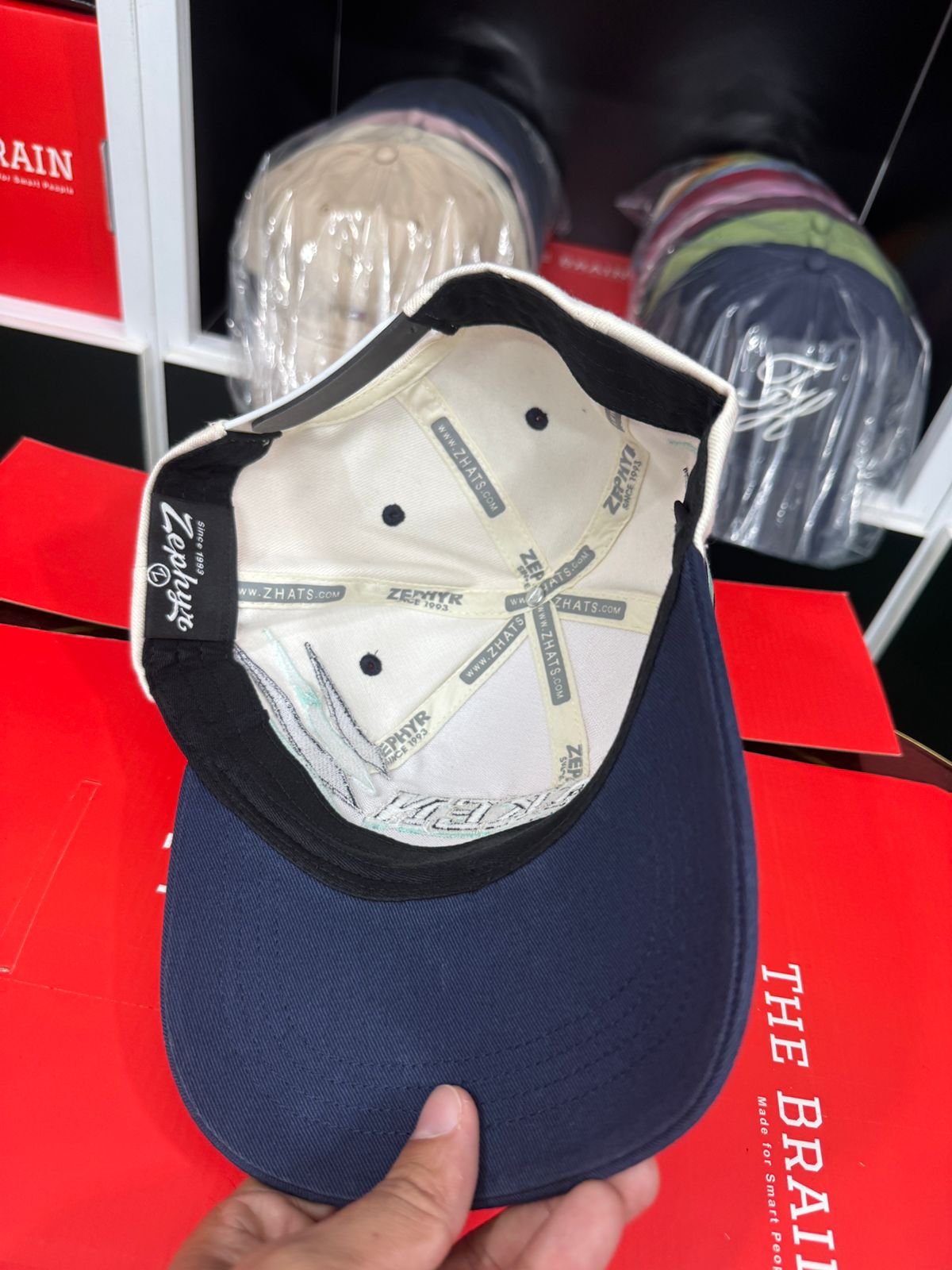 Seattle Kraken Embroidered Snapback Baseball Cap view 4
