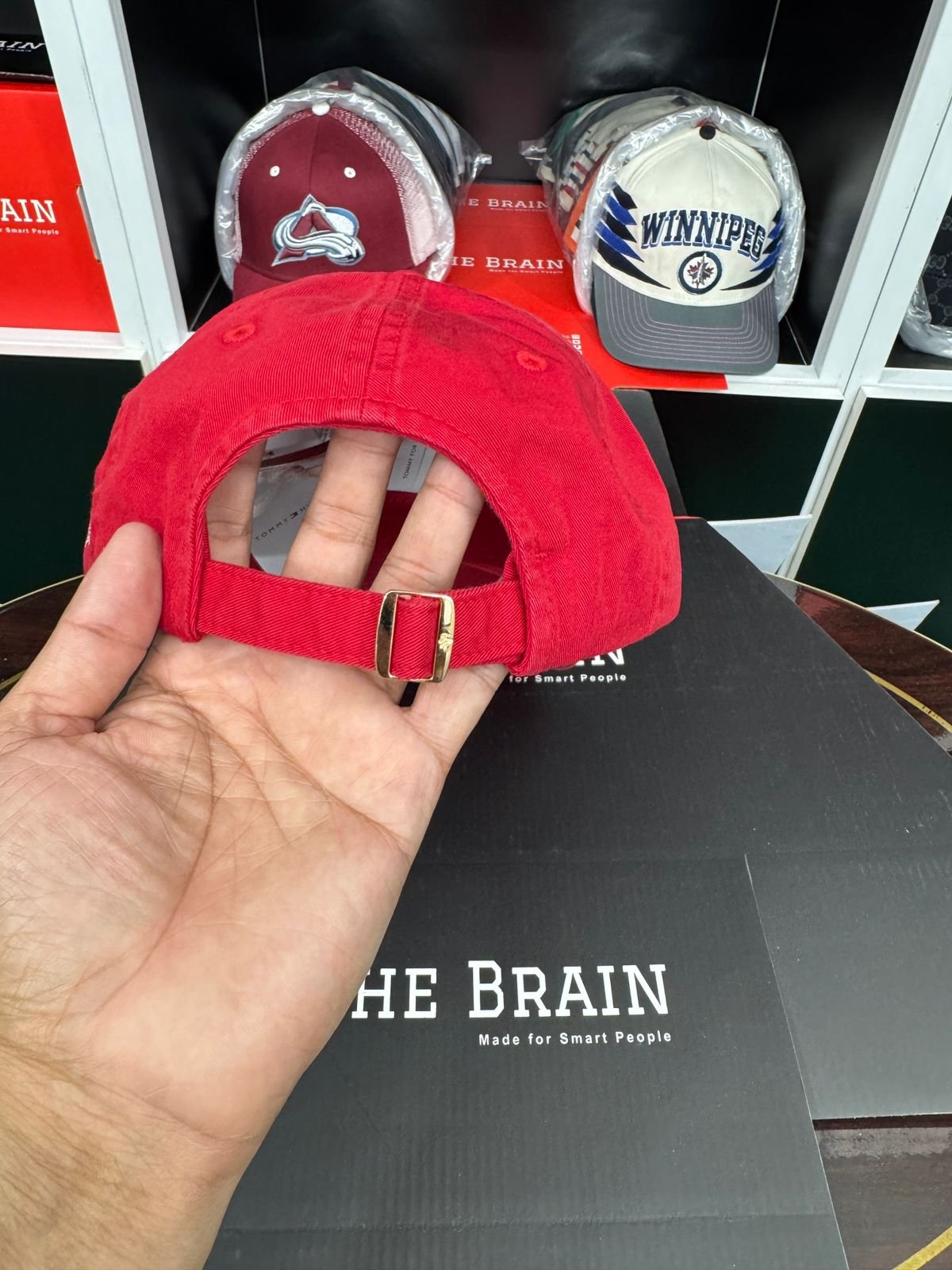 Tommy Hilfiger TH Embroidered Strapback Baseball Cap view 3