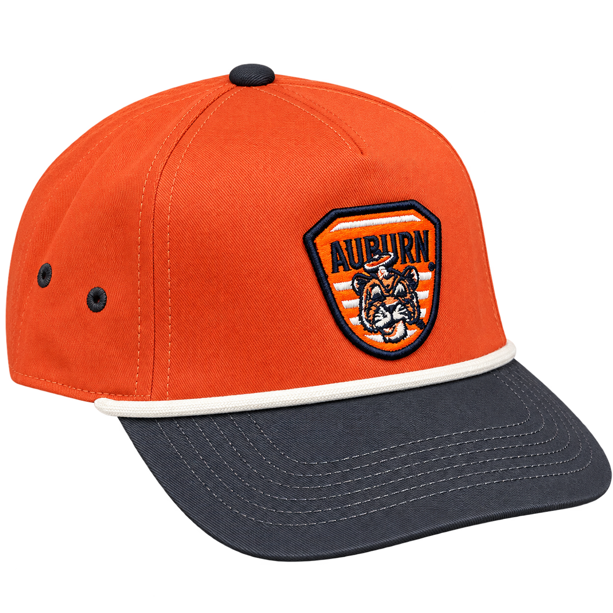 Image One Orange & Black Adjustable Snapback Cap view 3