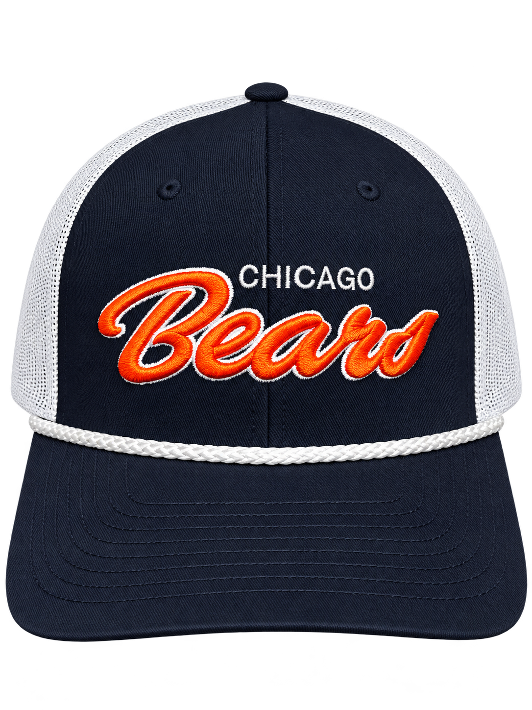 NFL Chicago Bears Mesh Trucker Baseball Cap view 4