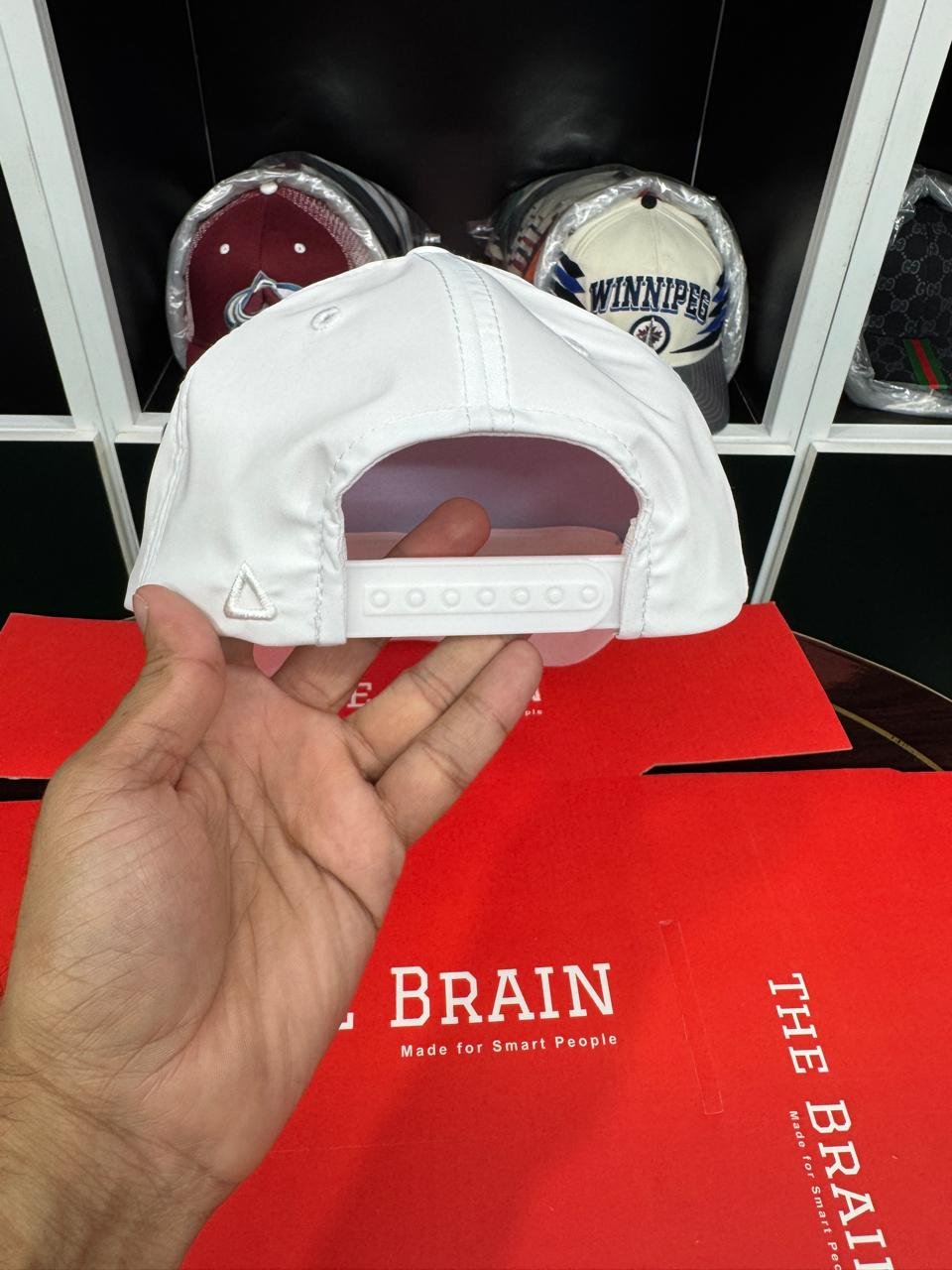 Ahead Classic Fit Performance Snapback Cap (Perforated) view 4