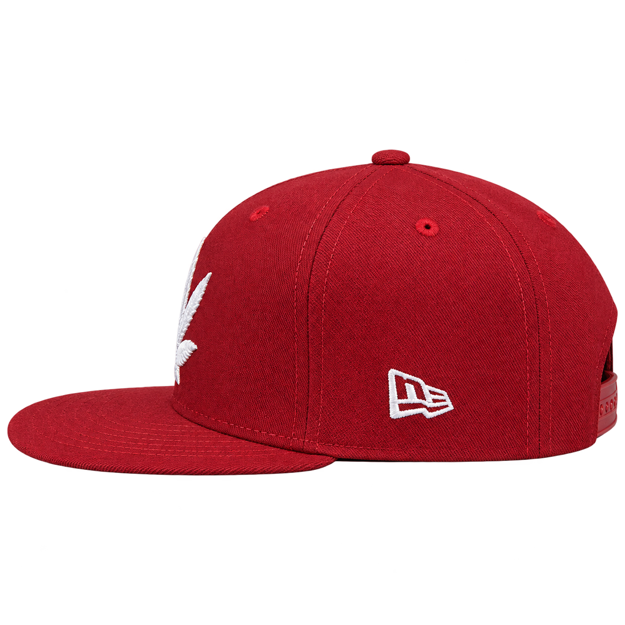 New Era 9FIFTY Red Snapback Cap view 3