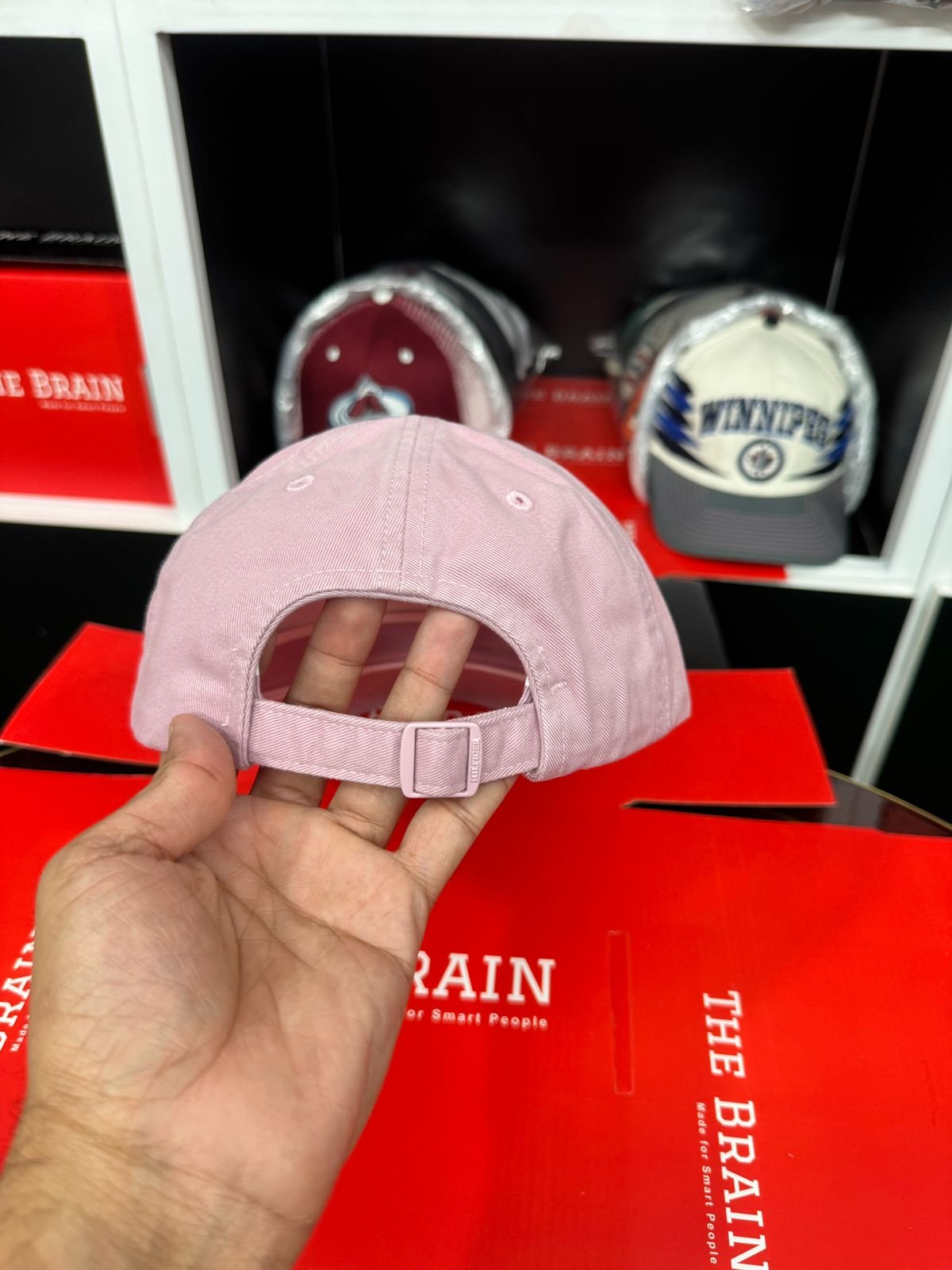 Tommy Hilfiger TH Embroidered Adjustable Baseball Cap ( Dust Pink ) view 2
