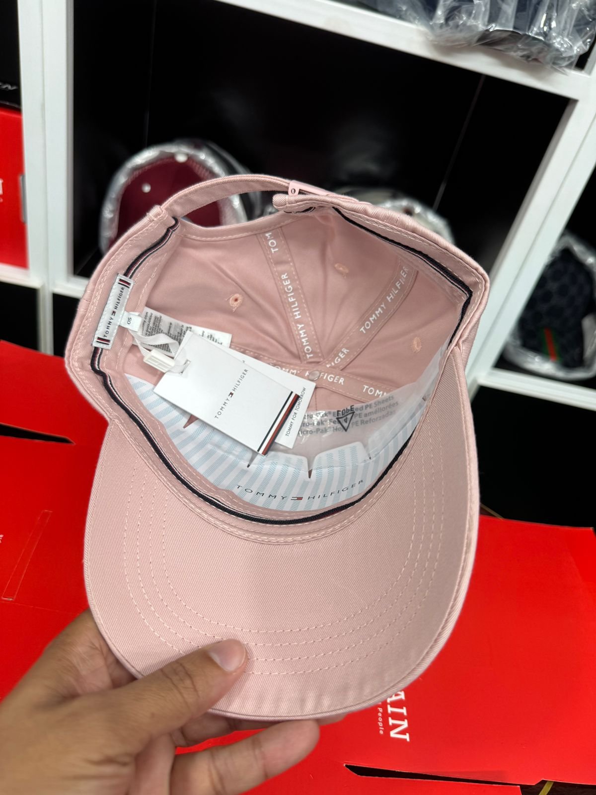 Tommy Hilfiger Flag Logo Baseball Cap (Adjustable) view 2