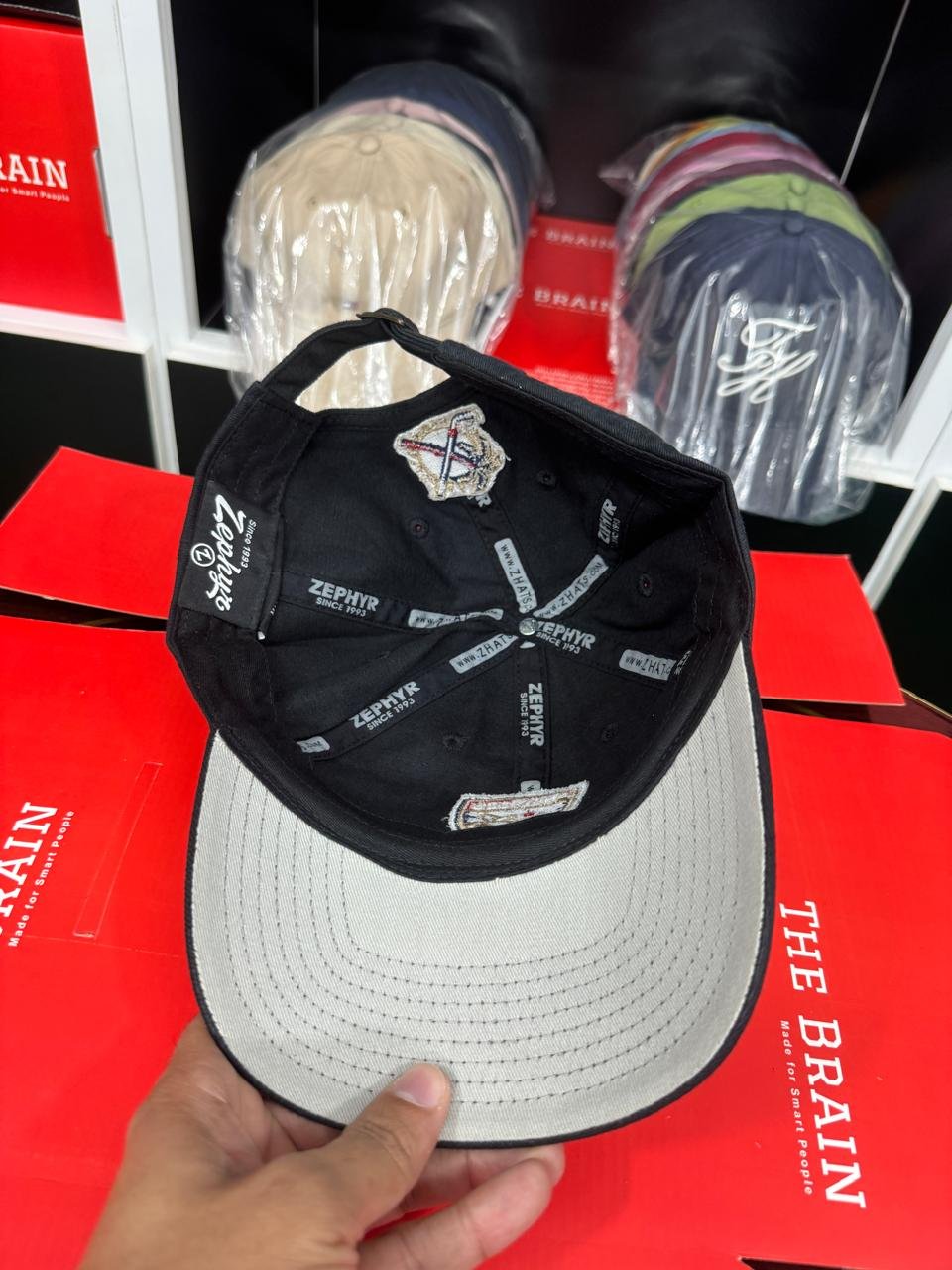 Zephyr “Panthers” Embroidered Baseball Cap view 2