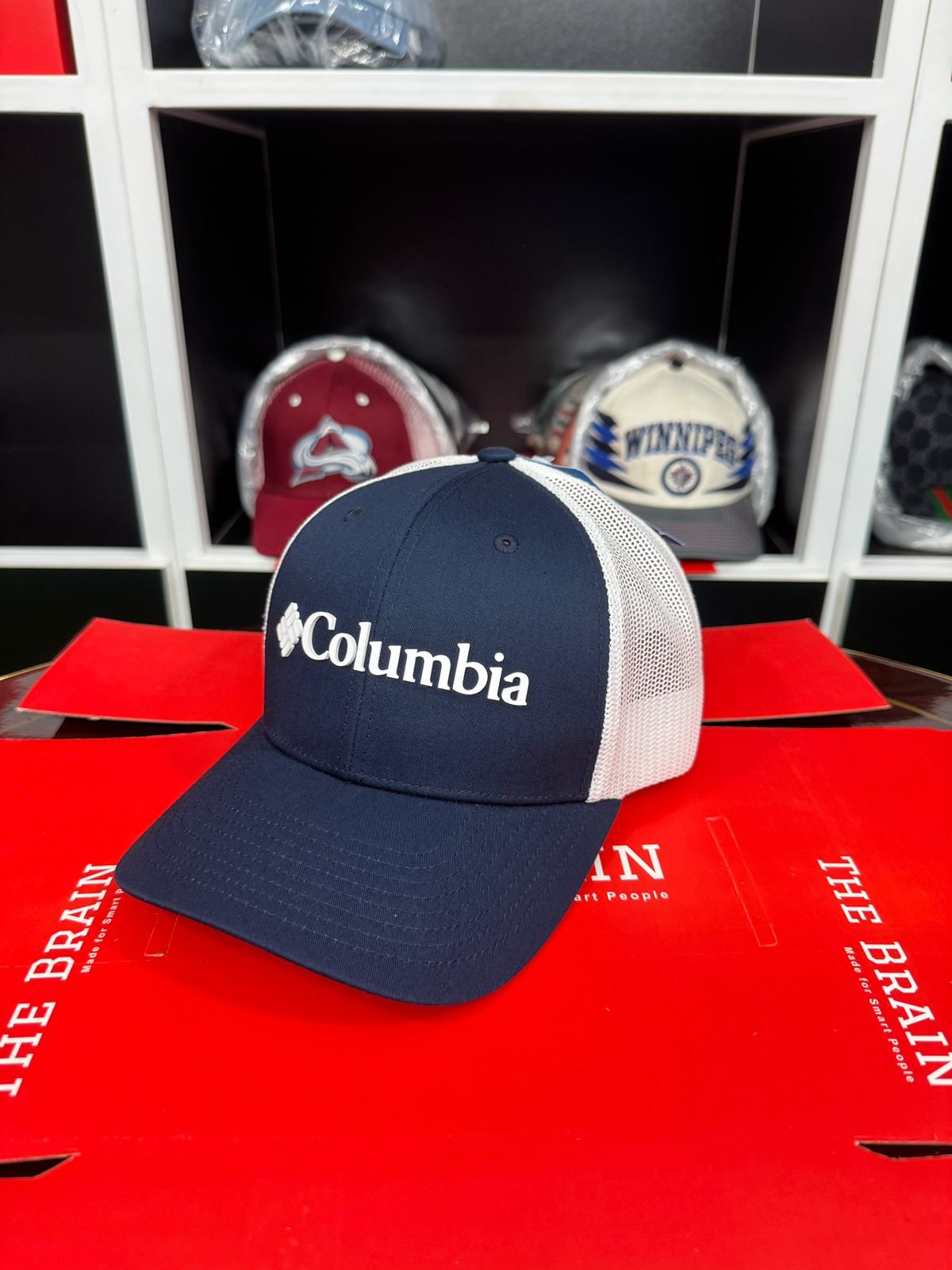 Columbia Mesh-Back Logo Cap (Snapback) view 2