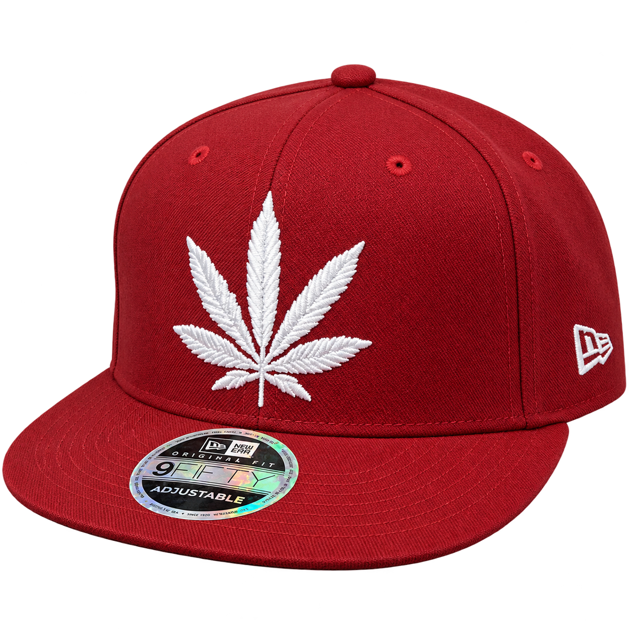New Era 9FIFTY Red Snapback Cap view 4