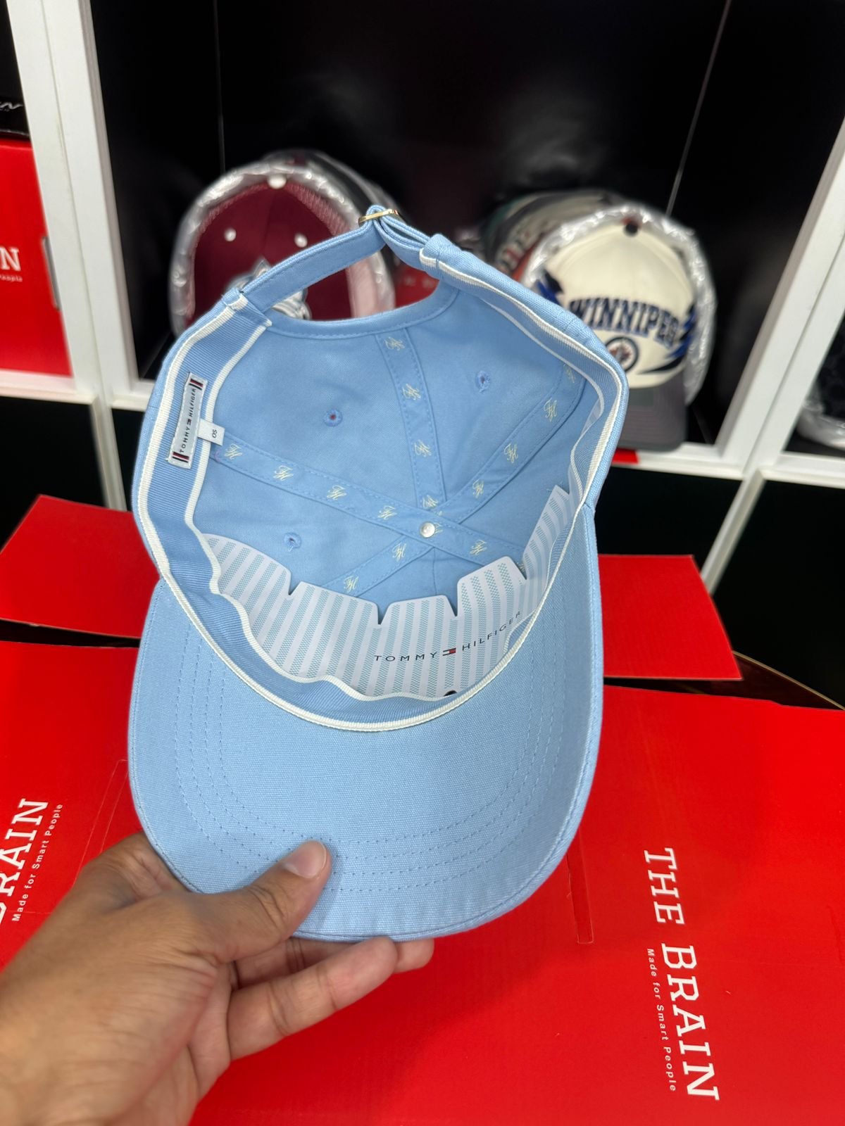 Tommy Hilfiger TH Logo Adjustable Baseball Cap view 3