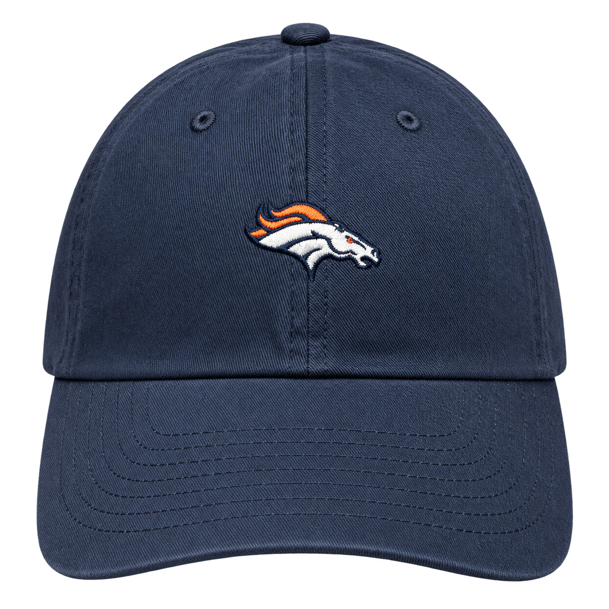NFL Denver Broncos Mini Logo Embroidered Baseball Cap view 5