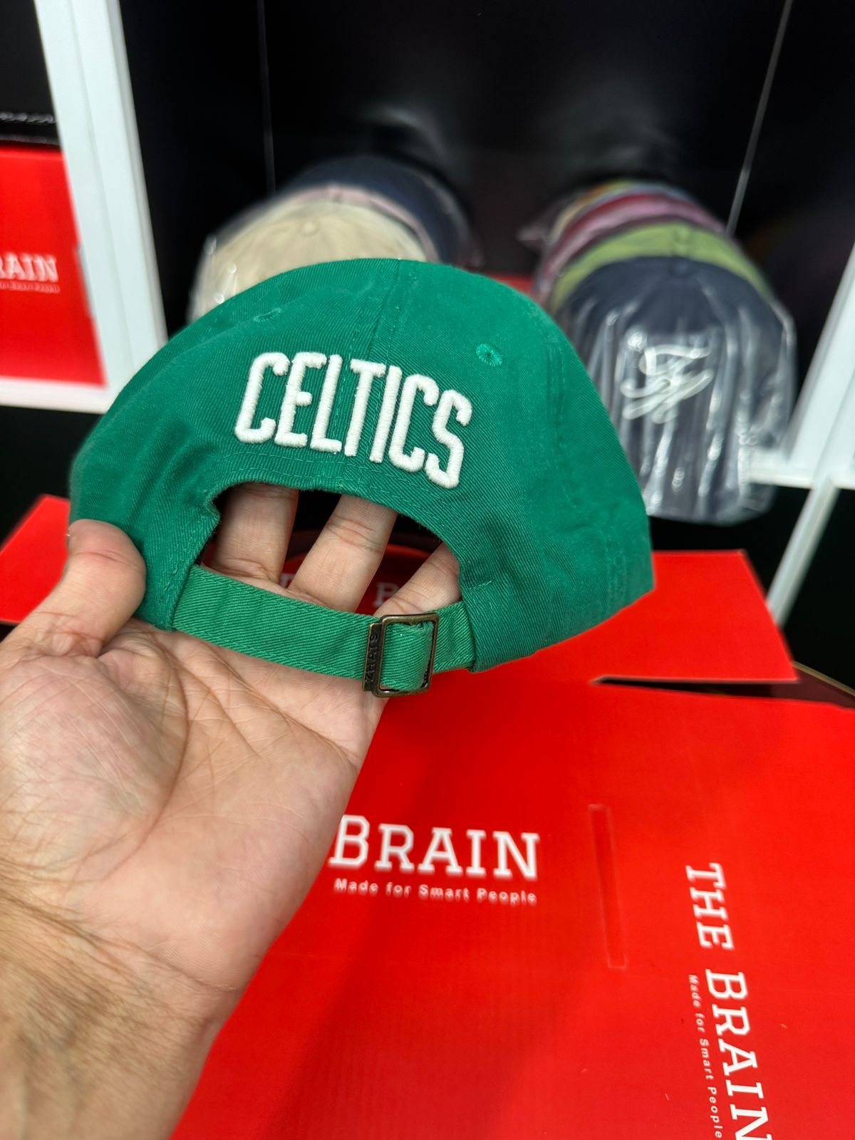 Boston Celtics Adjustable Baseball Cap (Embroidered Logo) view 4