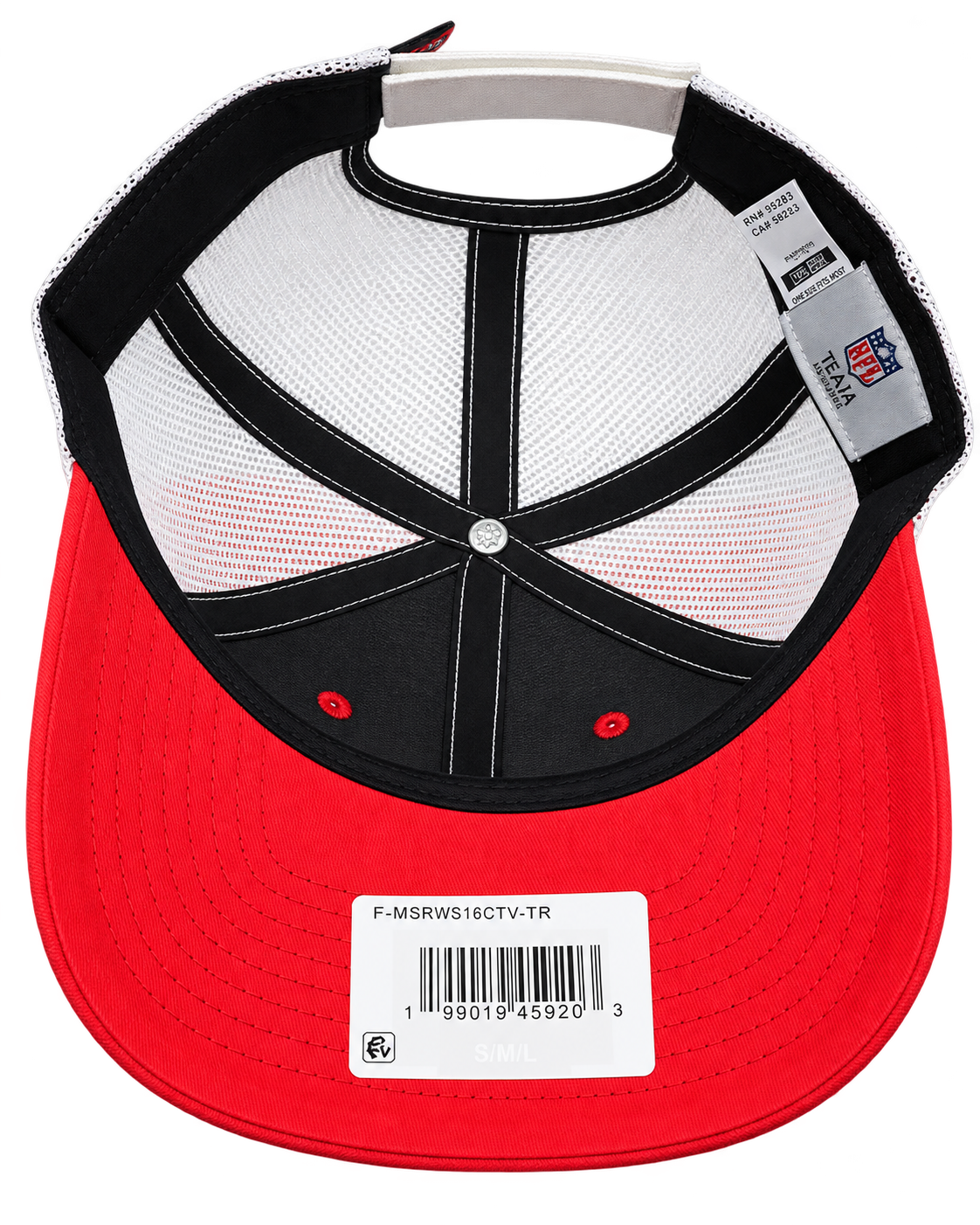 NFL Kansas City Chiefs Mesh Trucker Cap – Premium Embroidered Rope Baseball Hat view 4