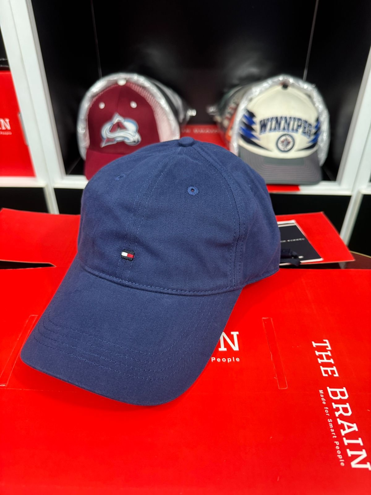 Tommy Hilfiger Signature Flag “85” Adjustable Baseball Cap view 2