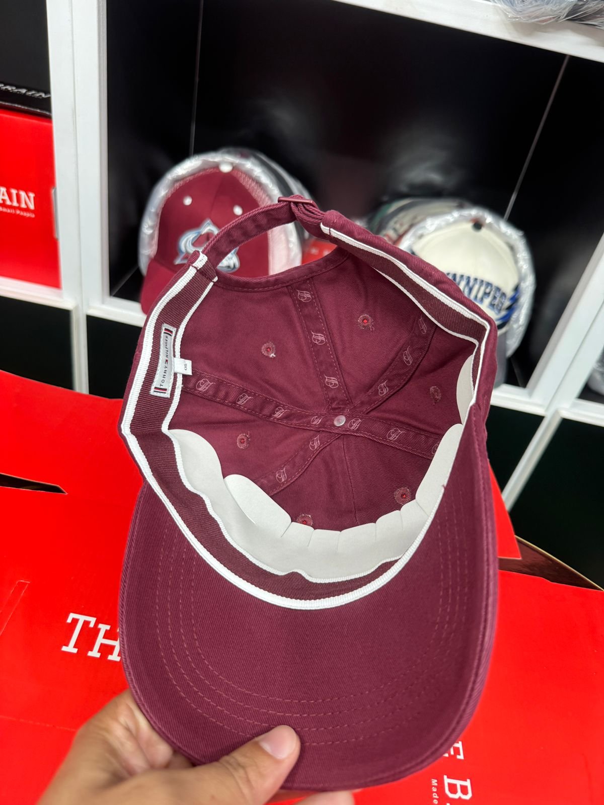 Tommy Hilfiger “TH” Embroidered Baseball Cap (Adjustable) view 4