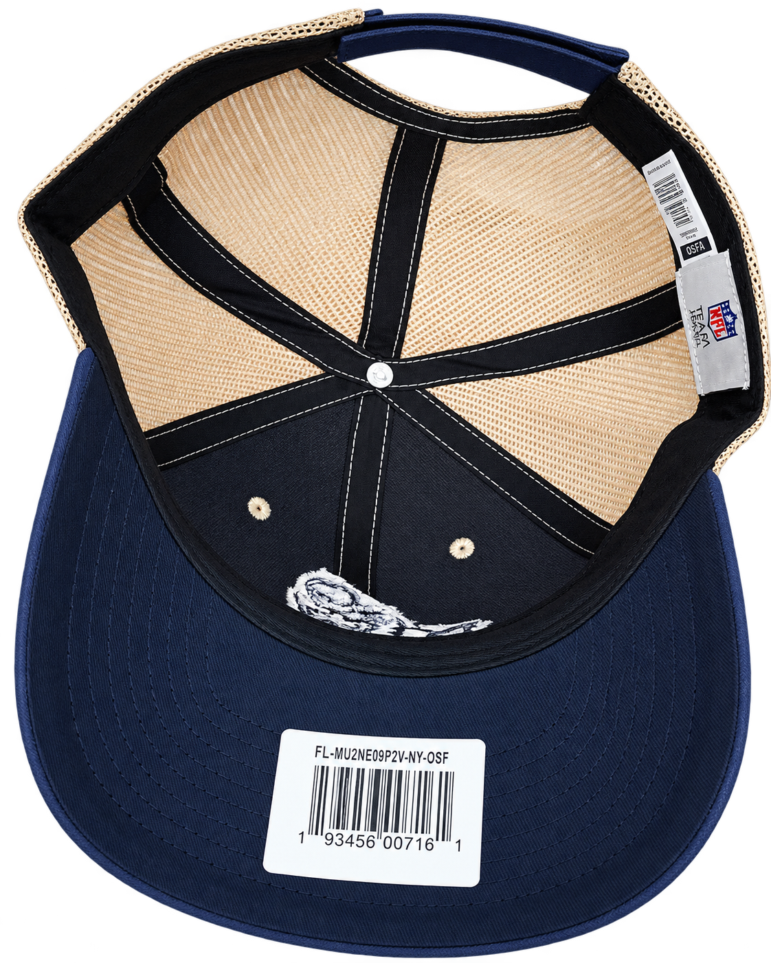 NFL Dallas Cowboys Mesh Trucker Baseball Cap view 4
