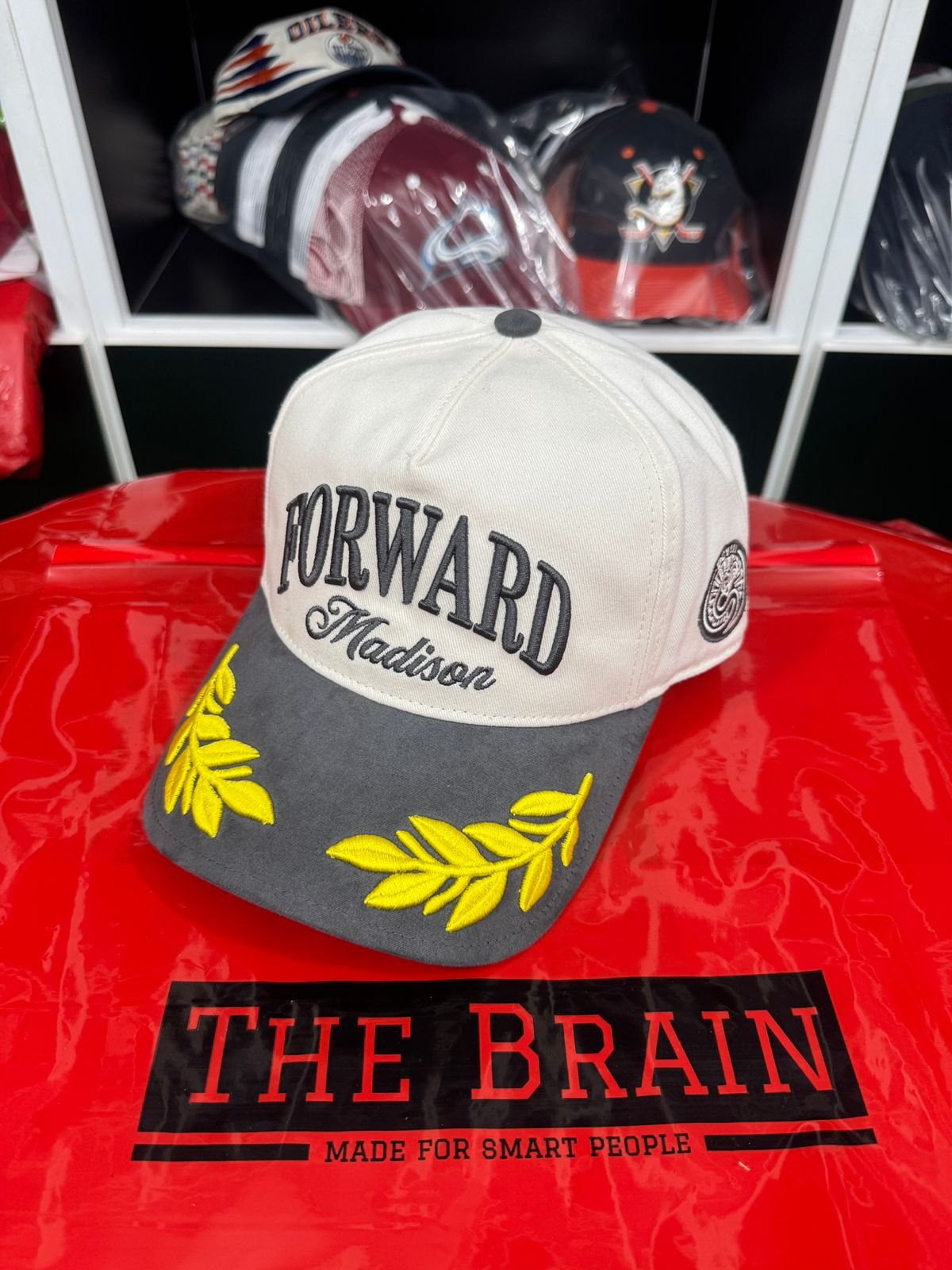 Forward “Madison” Leaf Embroidered Cap view 4