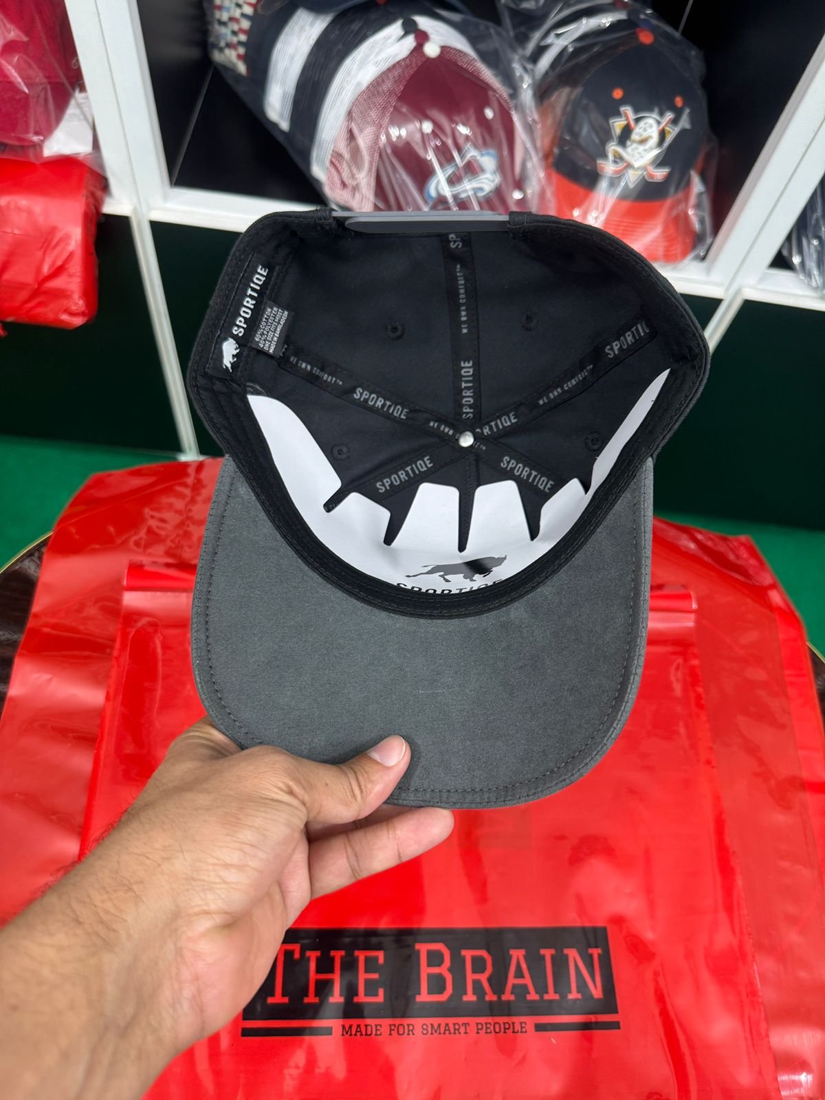Death Wish Coffee Embroidered Cap (Black/Grey) view 5