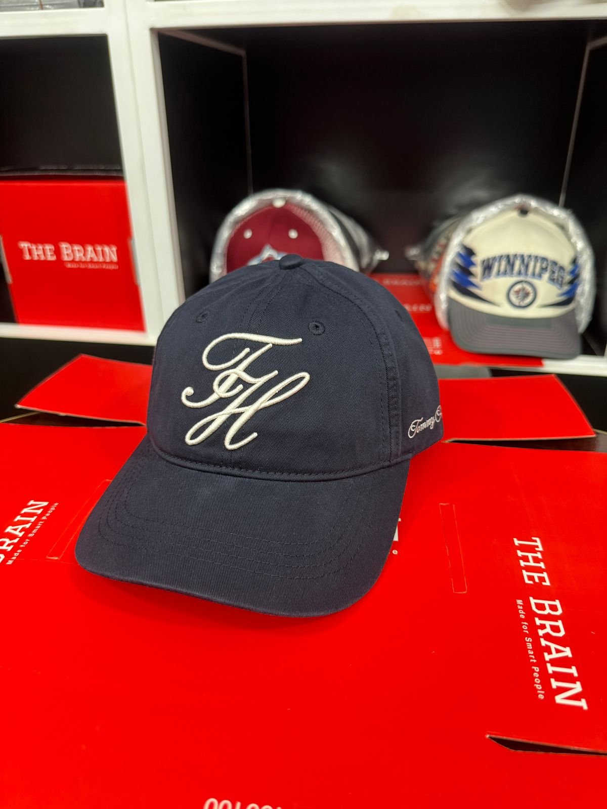 Tommy Hilfiger “TH” Embroidered Adjustable Baseball Cap view 2