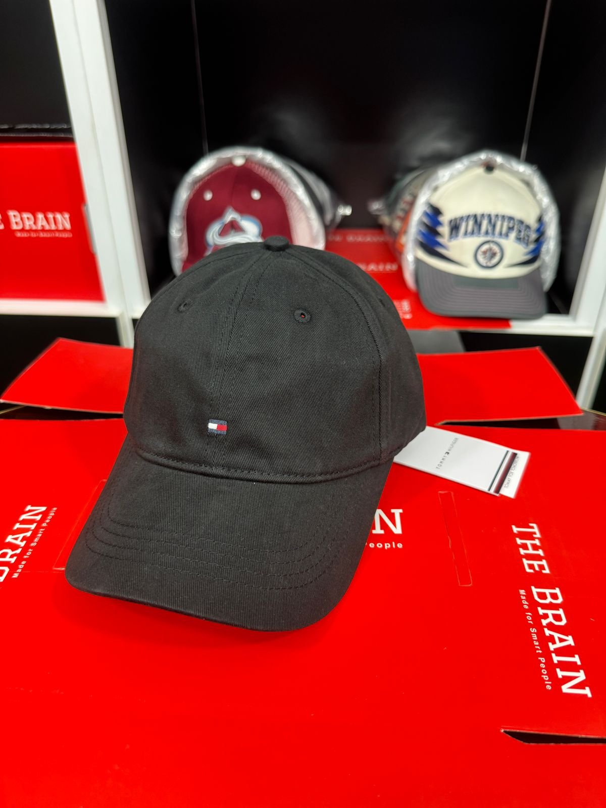 Tommy Hilfiger Flag Logo Baseball Cap view 4