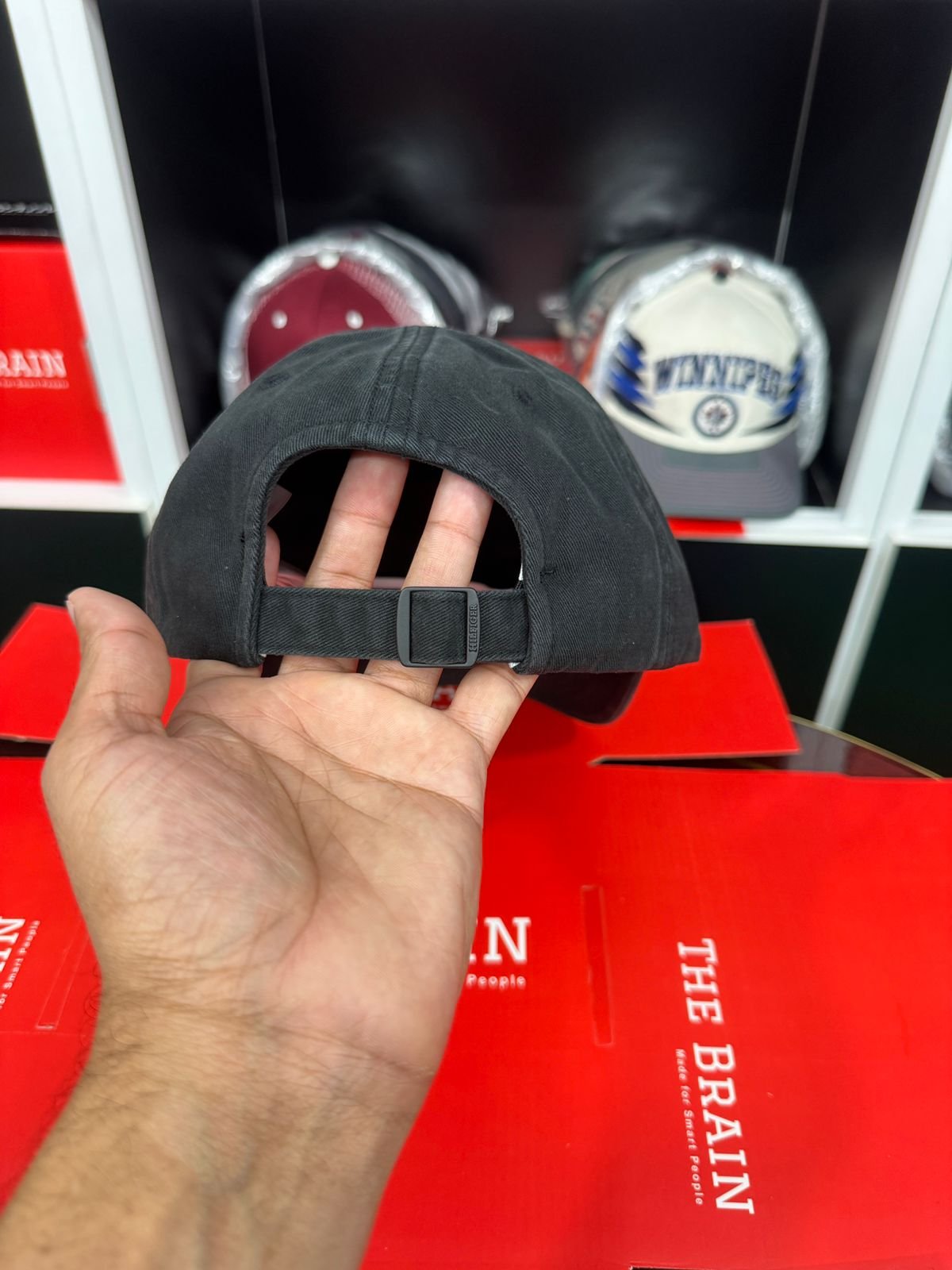 Tommy Hilfiger TH Monogram Adjustable Baseball Cap view 4