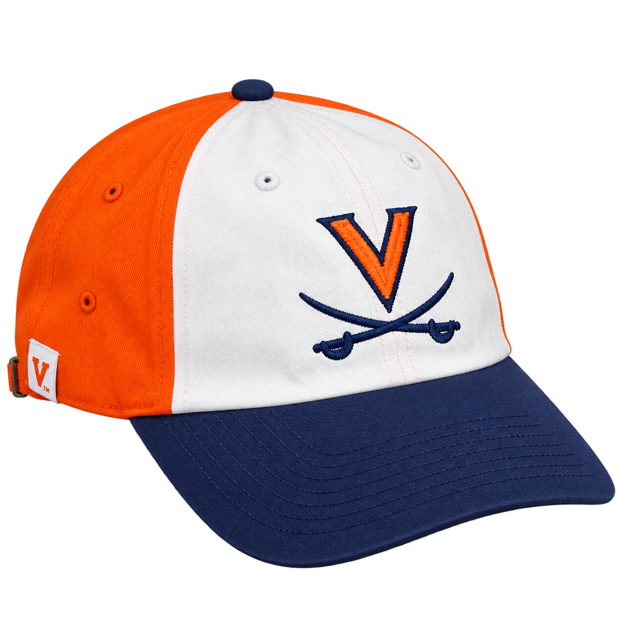 Virginia Cavaliers V Logo Cotton Baseball Cap view 2