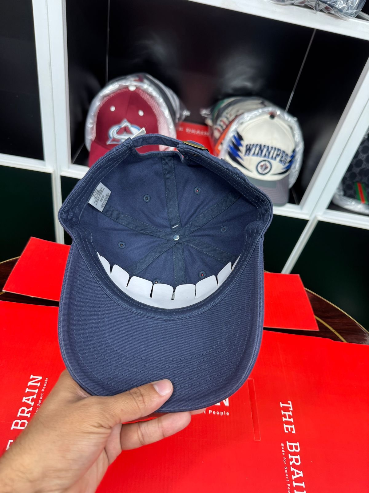 Life Is Good Embroidered Wine Glass Dad Cap (Adjustable) view 3