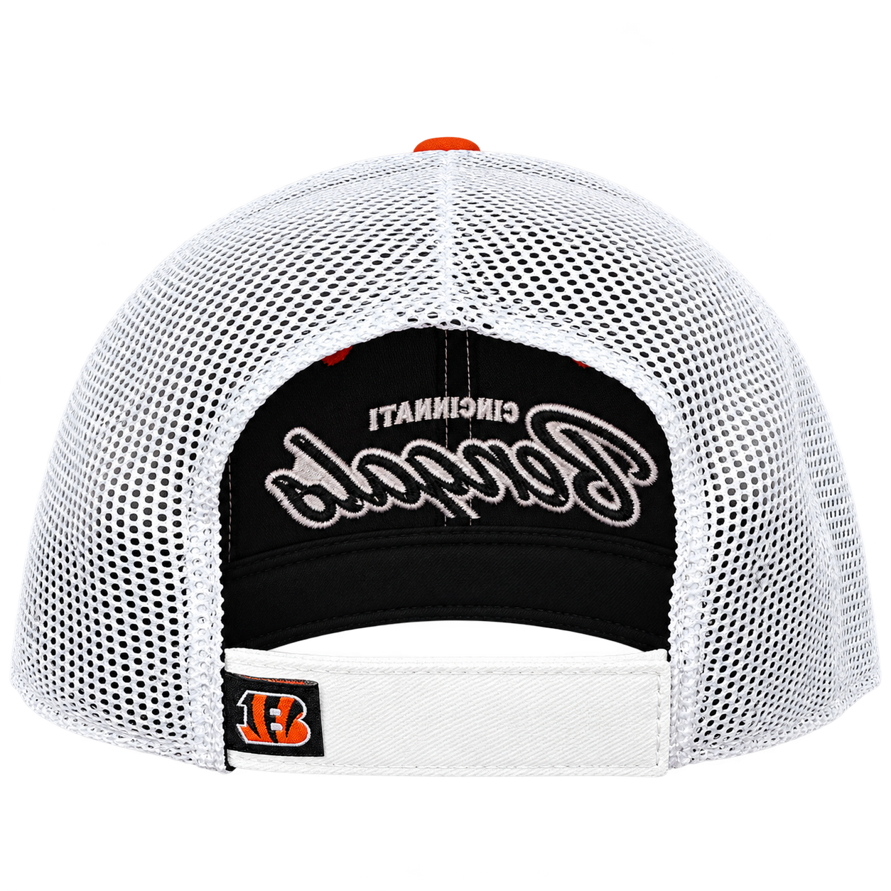 NFL Cincinnati Bengals Mesh Trucker Cap – Premium Embroidered Rope Baseball Hat view 4