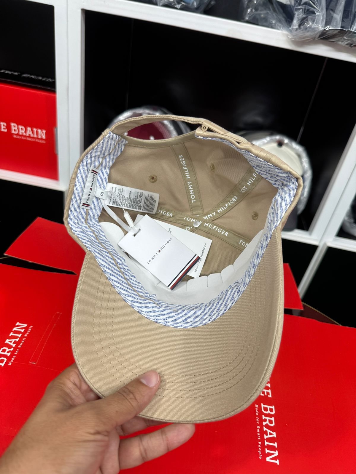 Tommy Hilfiger Classic Flag Logo Adjustable Baseball Cap view 4