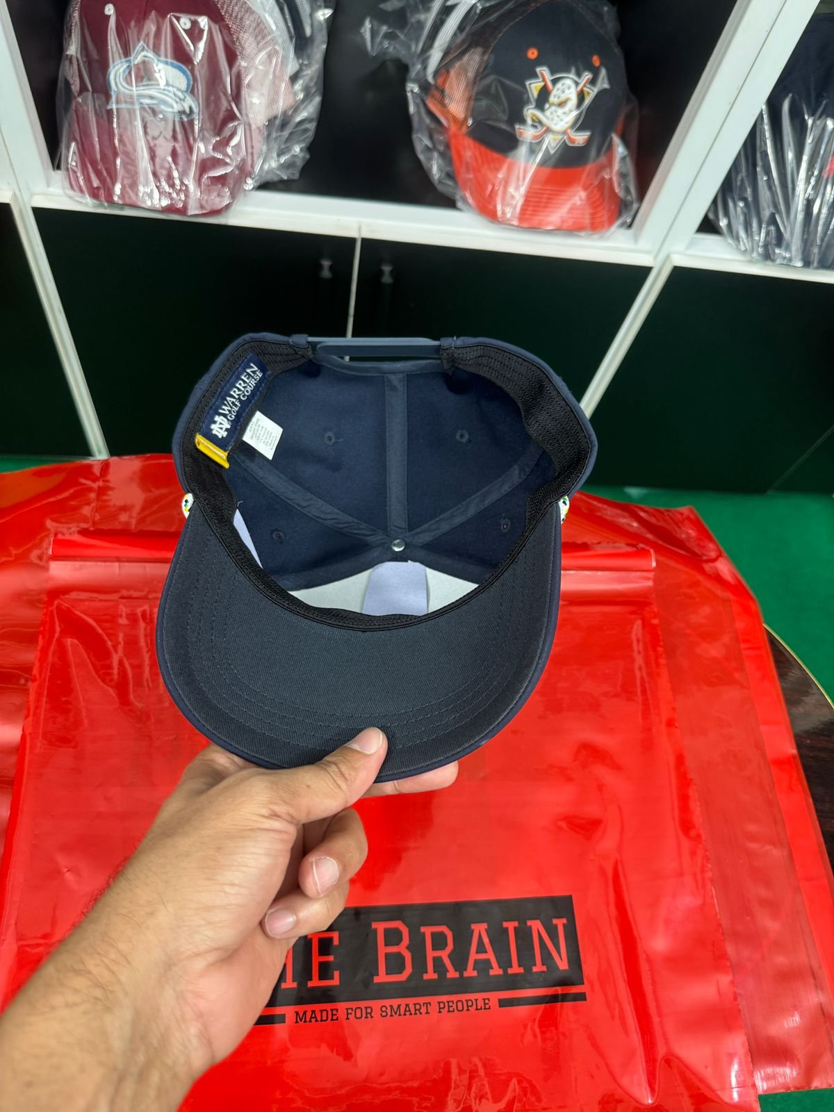 Notre Dame “ND” Rope Trim Baseball Cap (Navy Edition) view 2