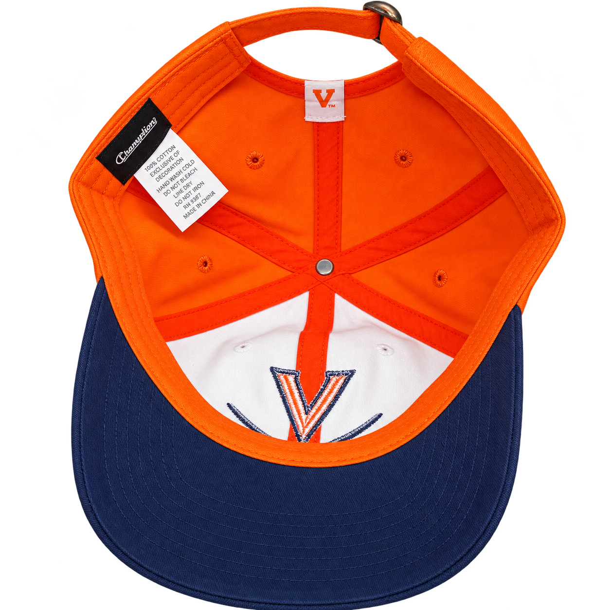 Virginia Cavaliers V Logo Cotton Baseball Cap view 4