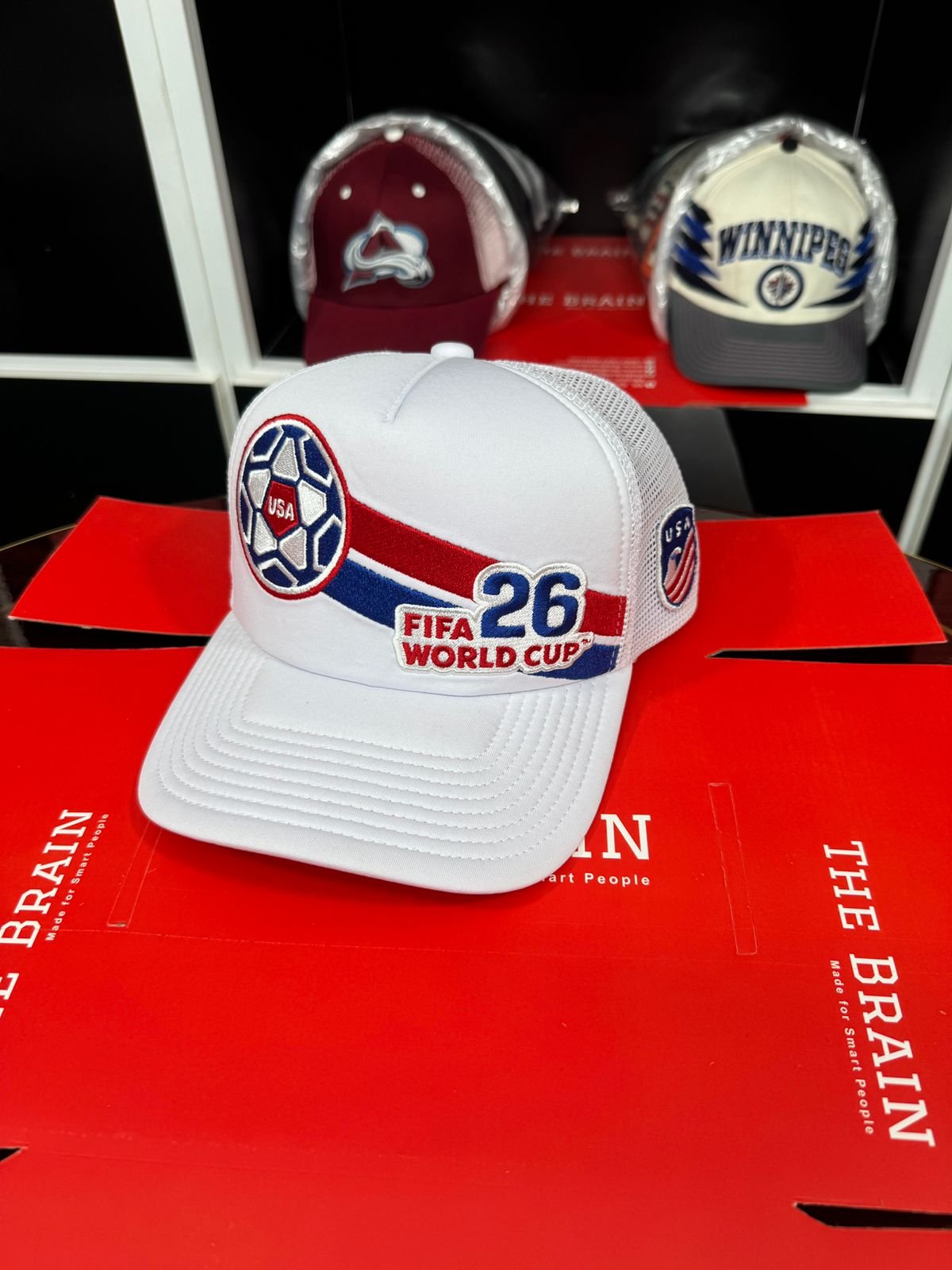 FIFA World Cup ’26 USA Trucker Snapback Cap view 2