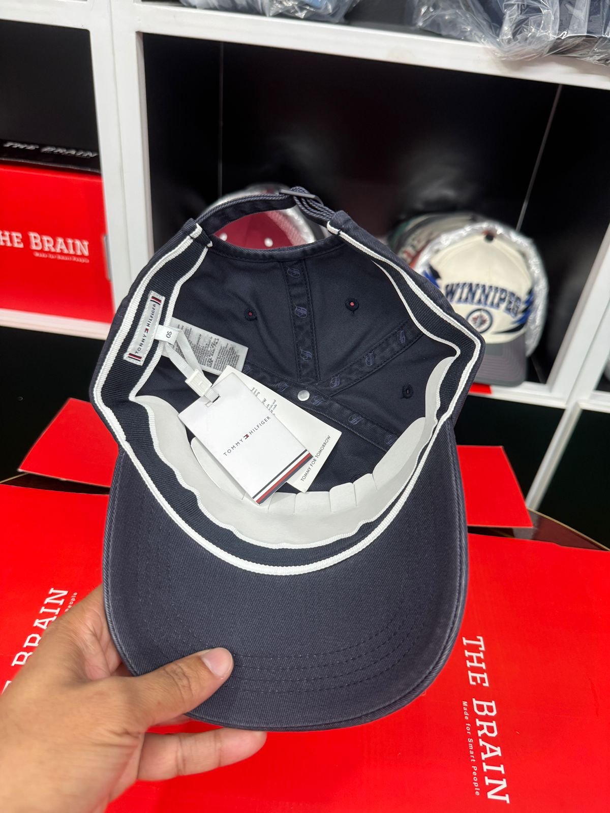 Tommy Hilfiger “TH” Embroidered Adjustable Baseball Cap view 3