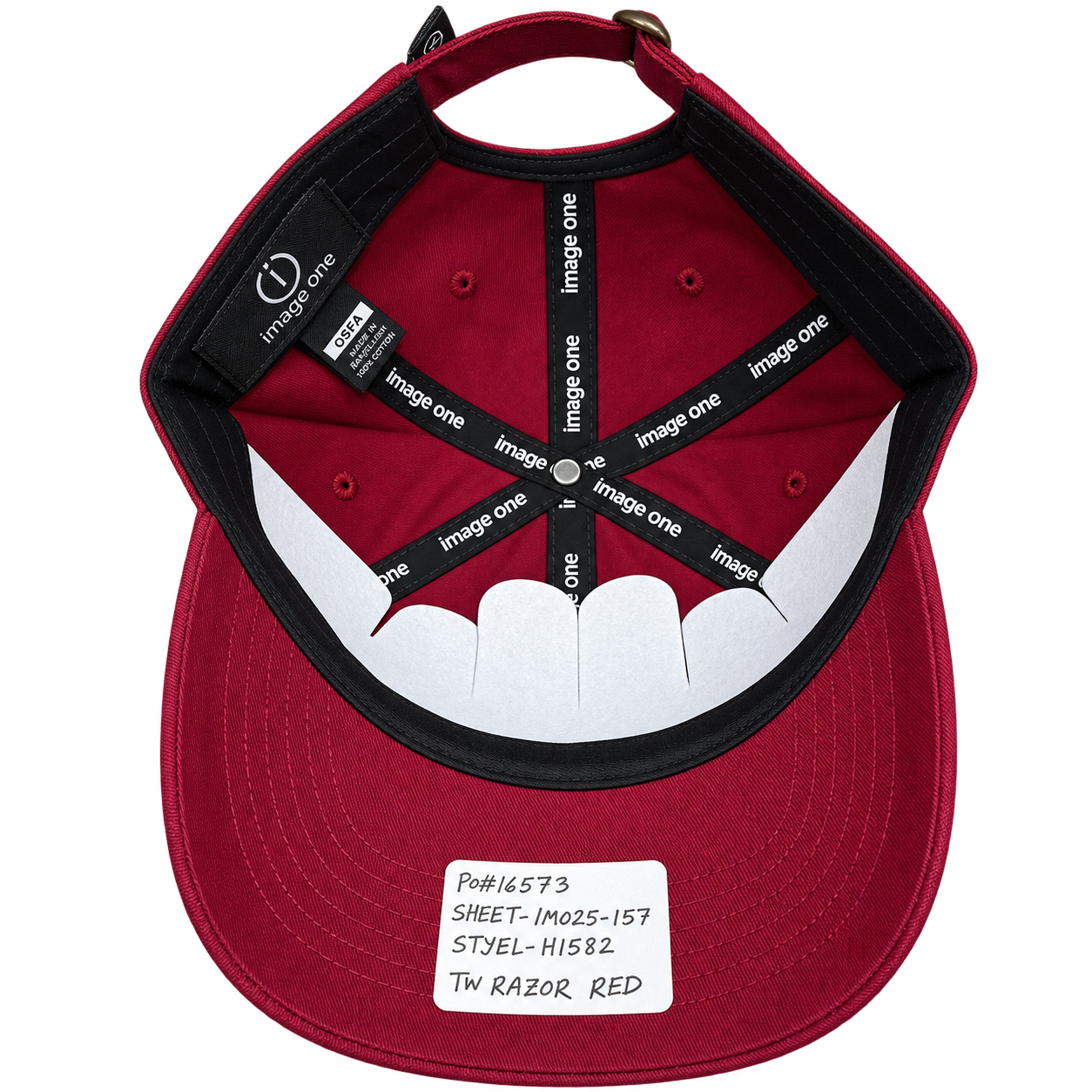 Razor Red Adjustable Baseball Cap view 4